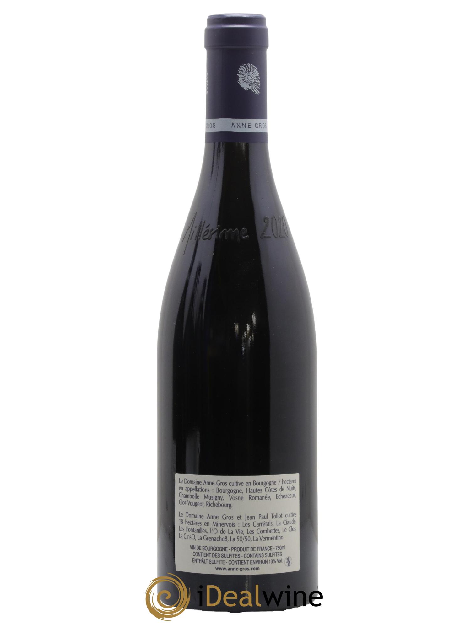 Echezeaux Grand Cru Les Loachausses Anne Gros 2020 - Lot of 1 bottle - 1