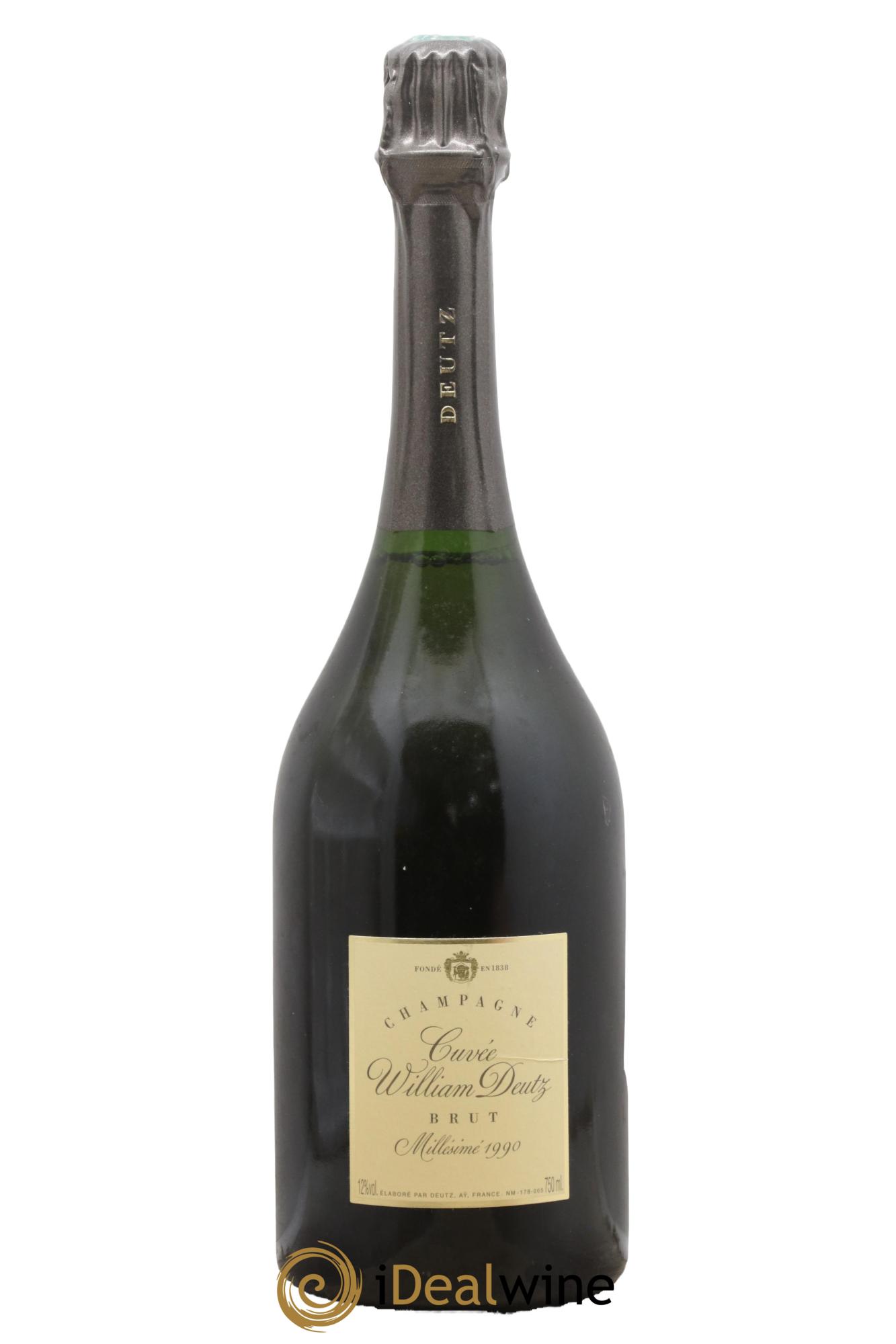 Cuvée William Deutz Deutz 1990 - Lot de 1 bouteille - 0