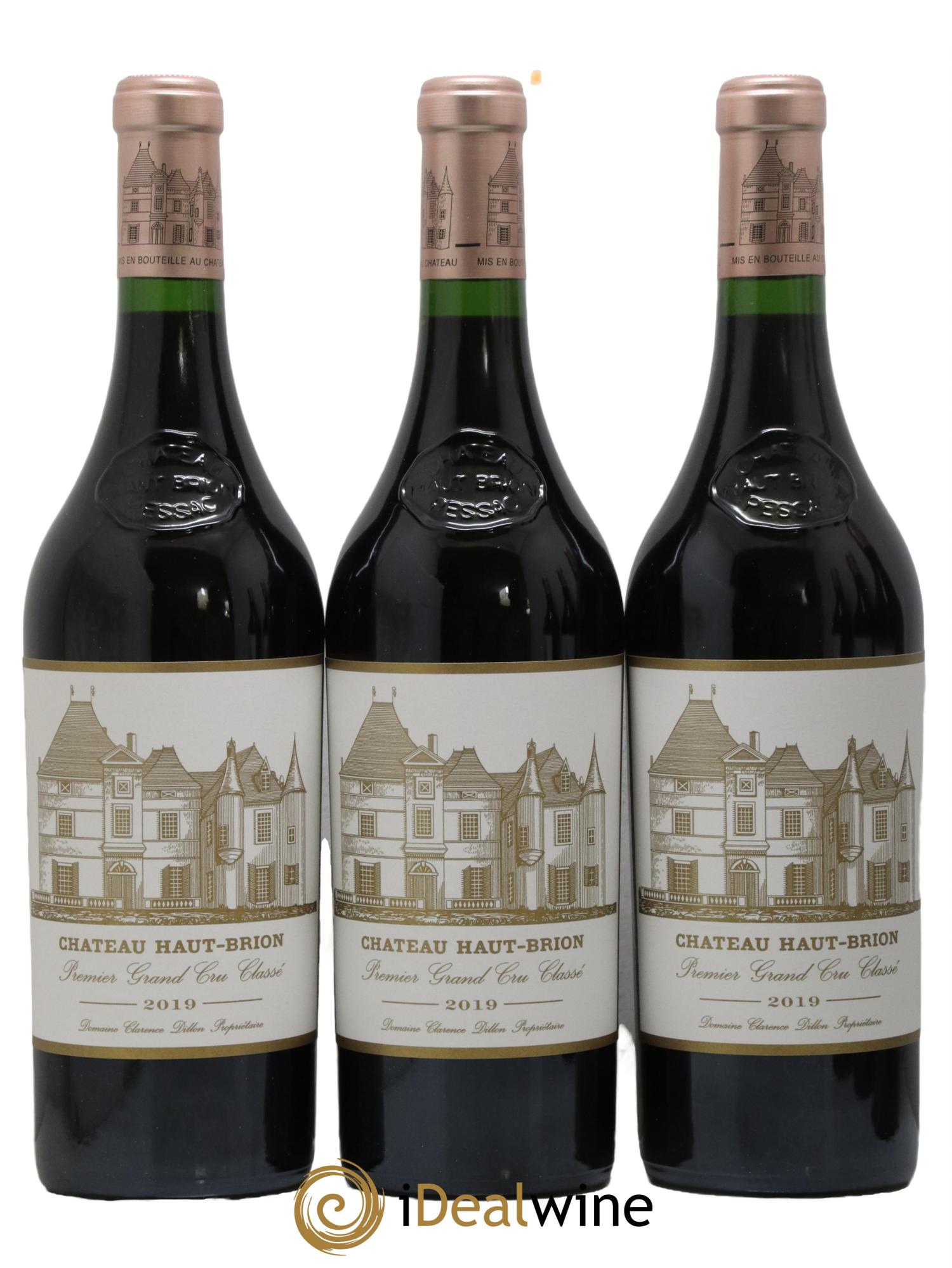 Château Haut Brion 1er Grand Cru Classé 2019 - Lot de 6 bouteilles - 1