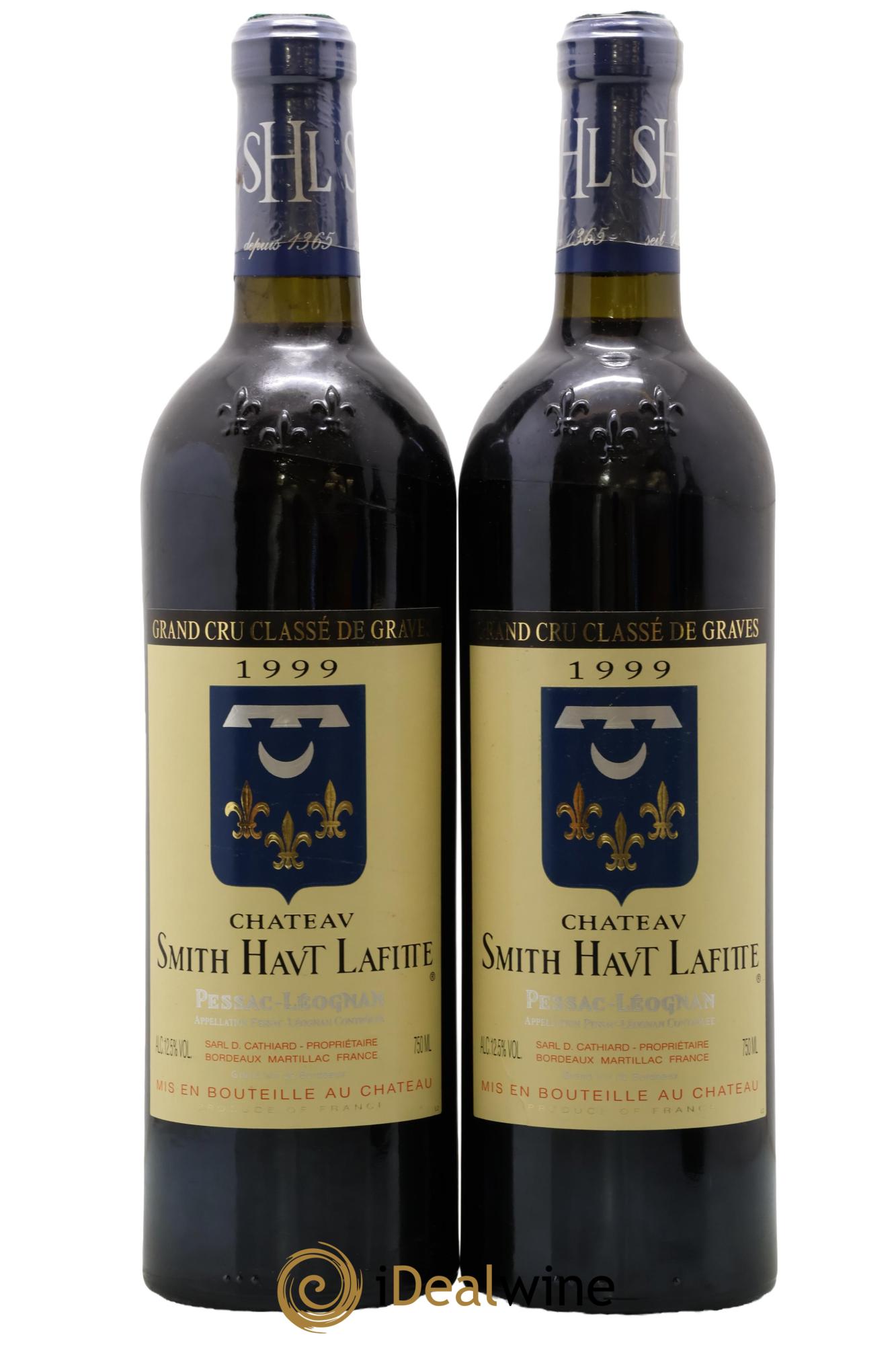 Château Smith Haut Lafitte Cru Classé de Graves 1999 - Lot of 2 bottles - 0