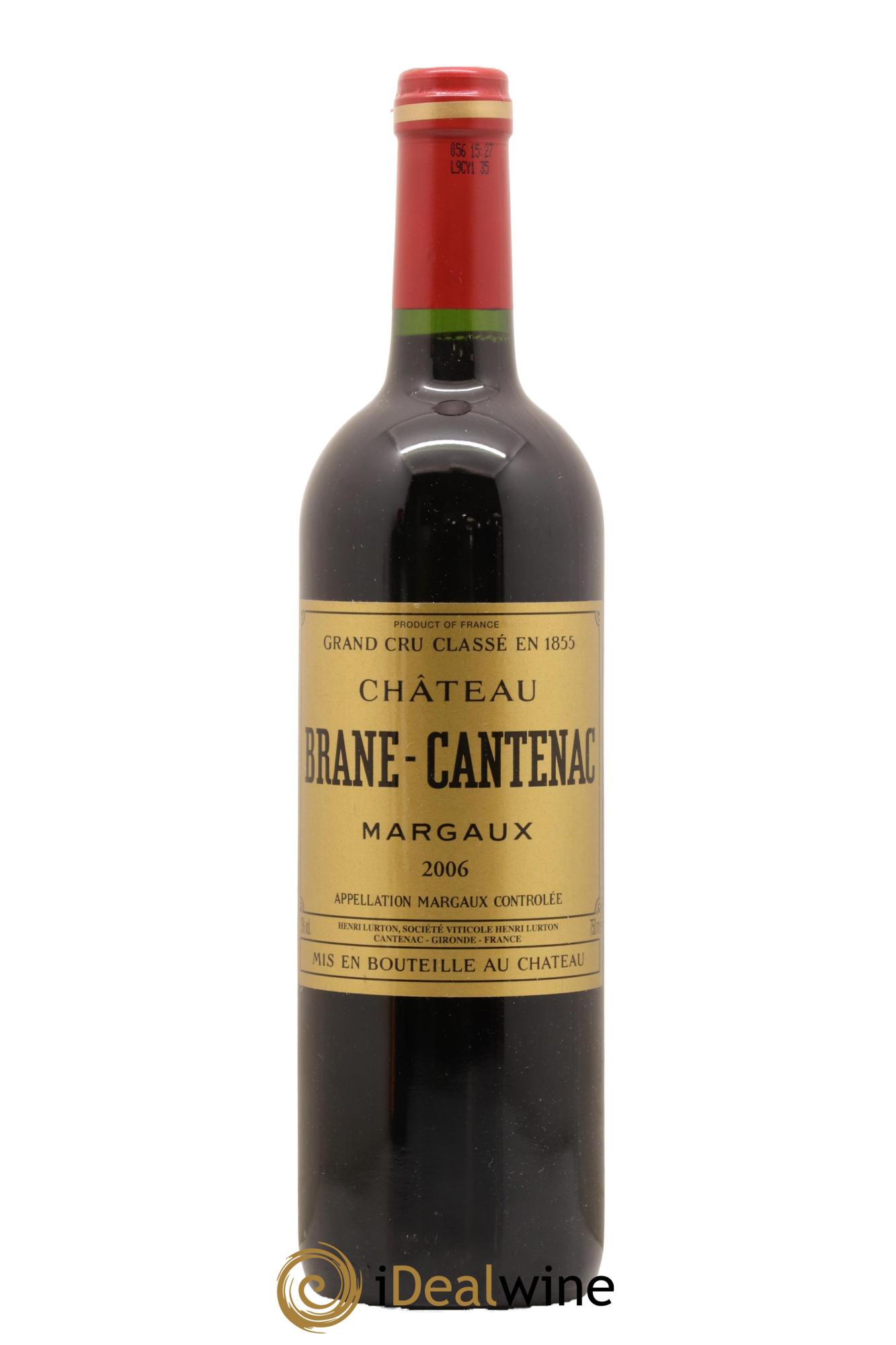 Château Brane Cantenac 2ème Grand Cru Classé 2006 - Lot de 1 bouteille - 0