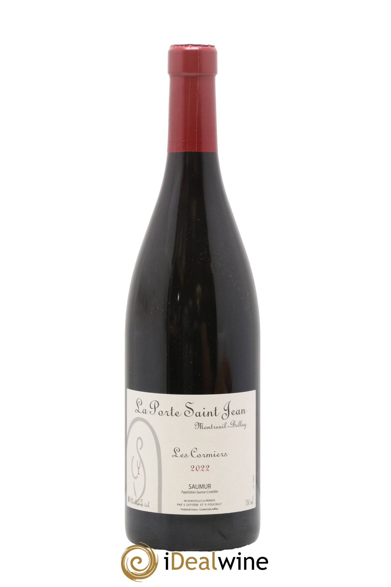 Saumur Les Cormiers La Porte Saint Jean 2022 - Lot de 1 bouteille - 0