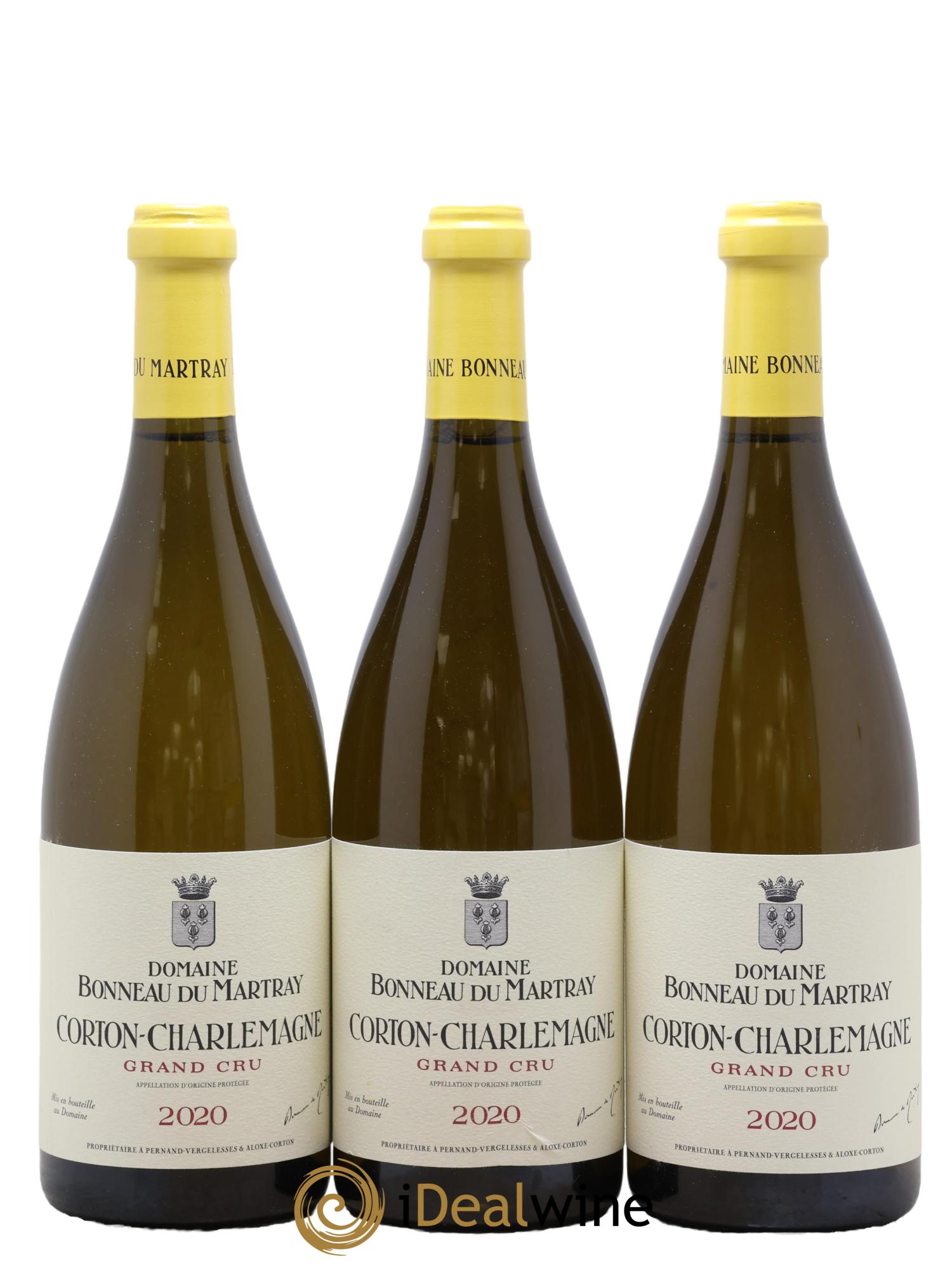 Corton-Charlemagne Grand Cru Bonneau du Martray (Domaine) 2020 - Posten von 3 Flaschen - 0
