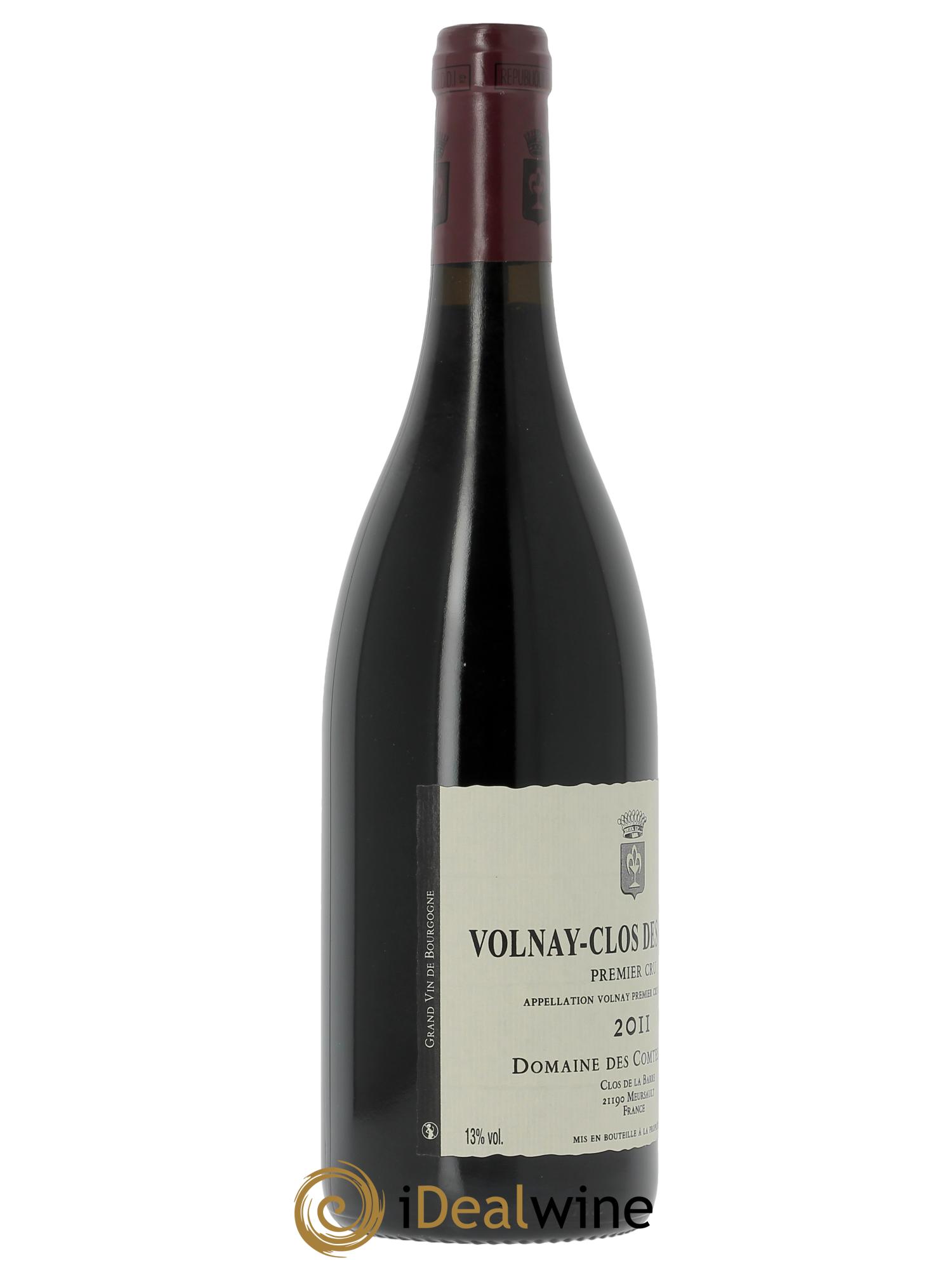 Volnay 1er Cru Clos des Chênes Comtes Lafon (Domaine des) 2011 - Lot de 1 bouteille - 2