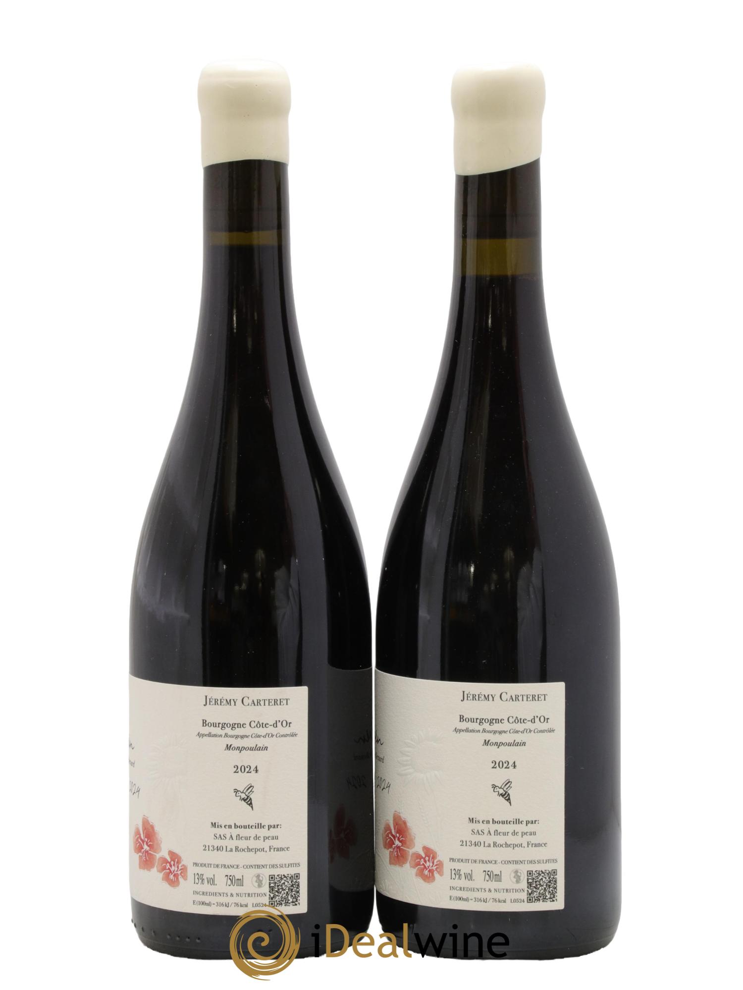 Bourgogne Mon Poulain Jérémy Carteret La Vigne De Bernard 2024 - Posten von 2 Flaschen - 1