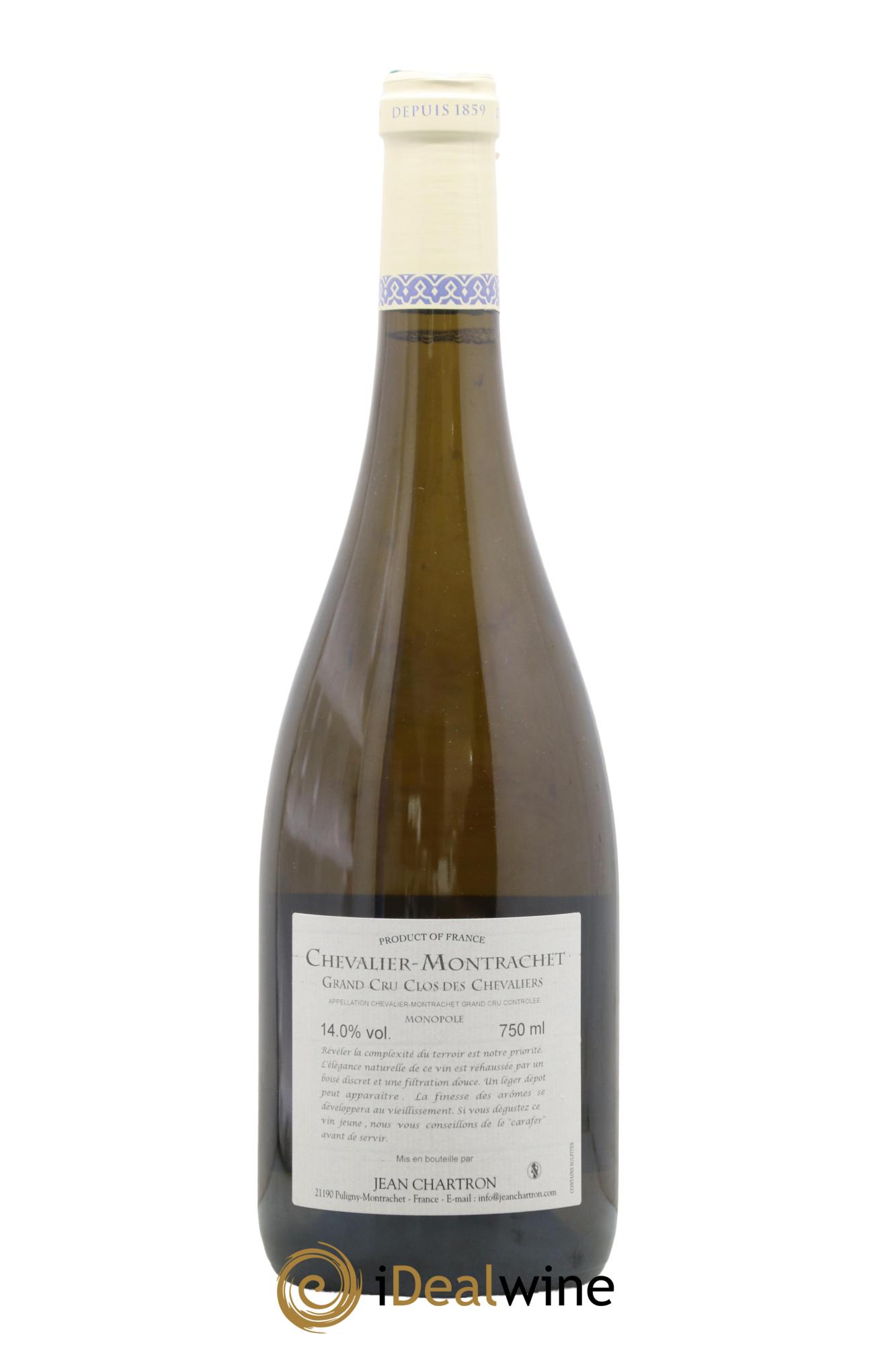 Chevalier-Montrachet Grand Cru Clos des Chevaliers Jean Chartron (Domaine) 2015 - Lotto di 1 bottiglia - 1