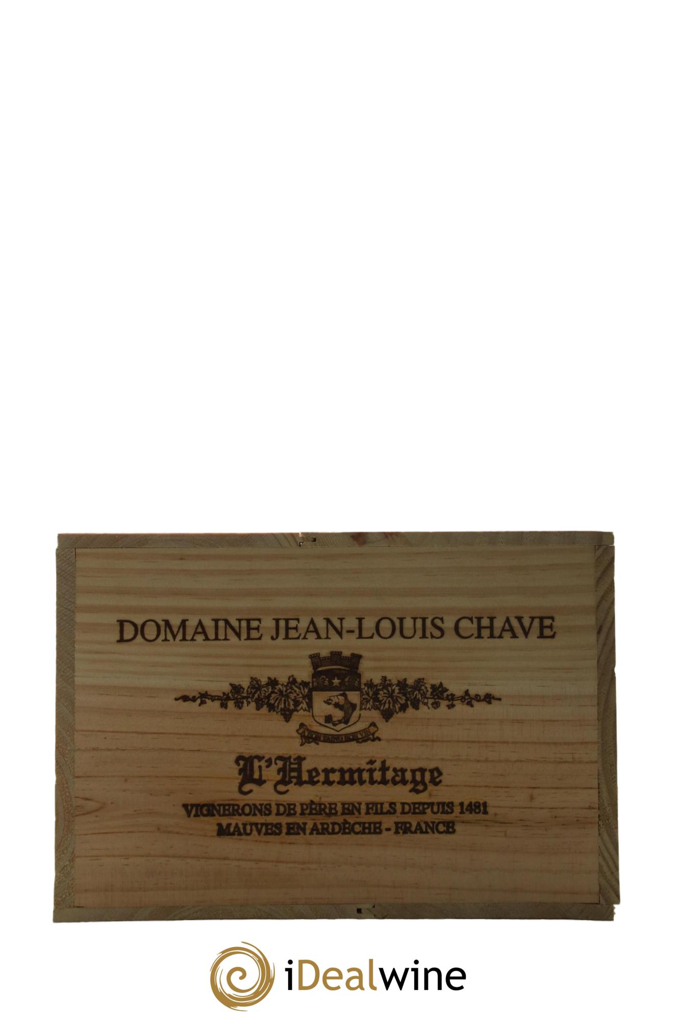 Hermitage Jean-Louis Chave 2015 - Lot de 6 bouteilles - 6