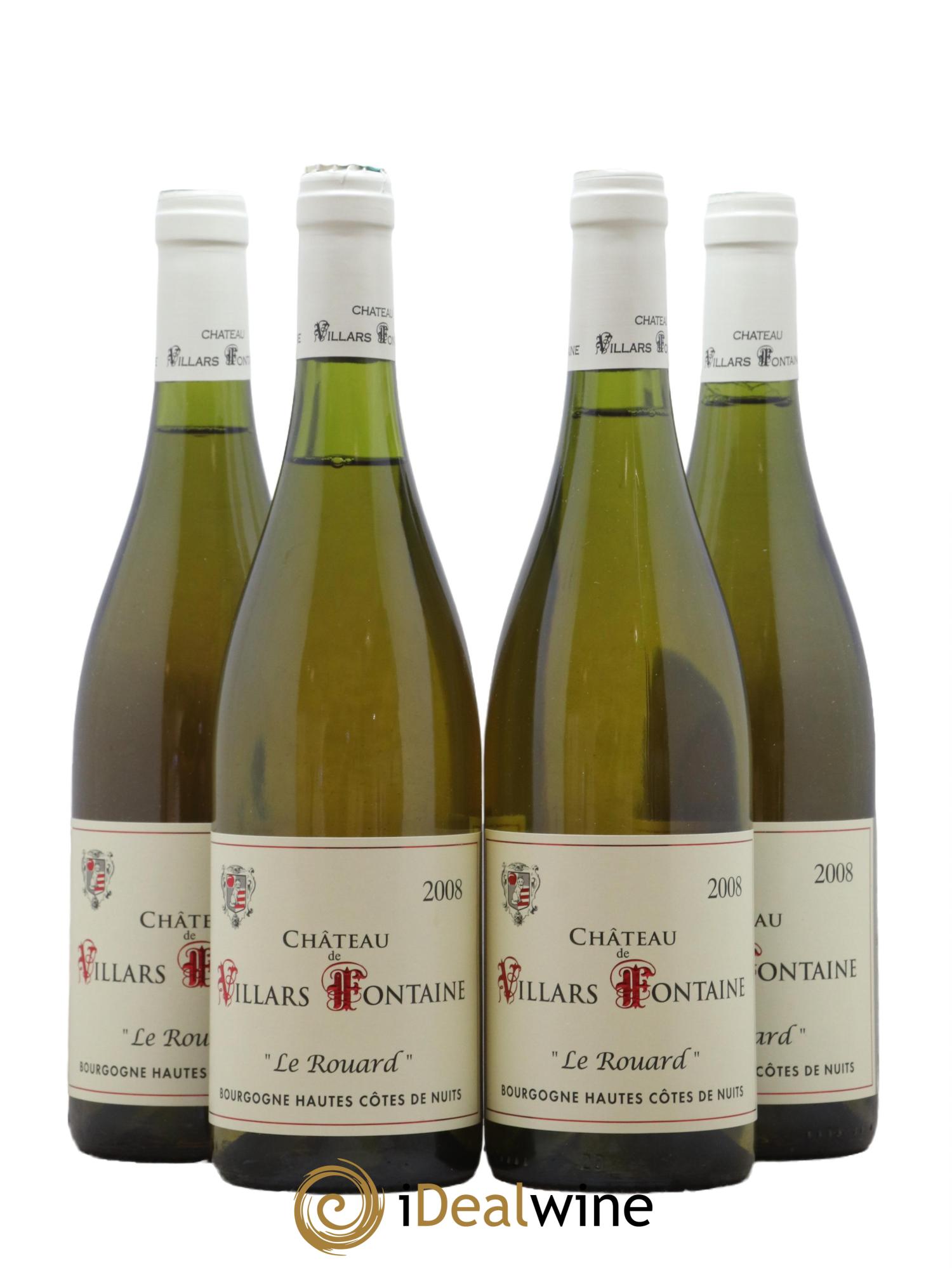 Hautes-Côtes de Nuits Le Rouard Domaine de Villars Fontaine 2008 - Lot de 4 bouteilles - 0