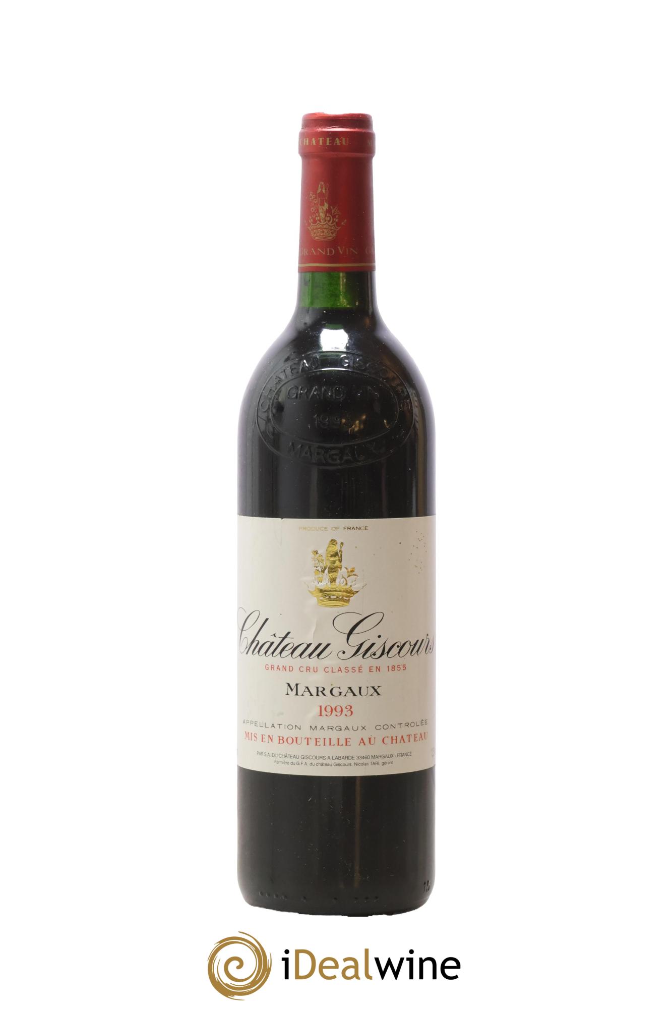 Château Giscours 3ème Grand Cru Classé 1993 - Lotto di 1 bottiglia - 0