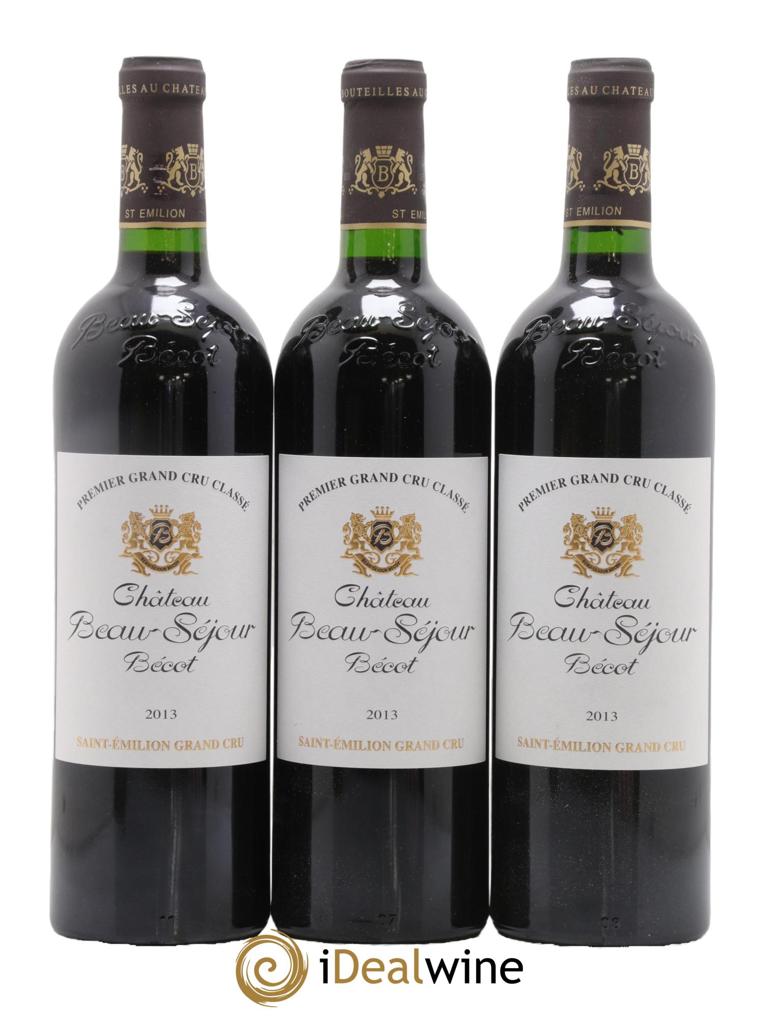 Château Beau-Séjour Bécot 1er Grand Cru Classé B 2013 - Lot de 12 bouteilles - 3