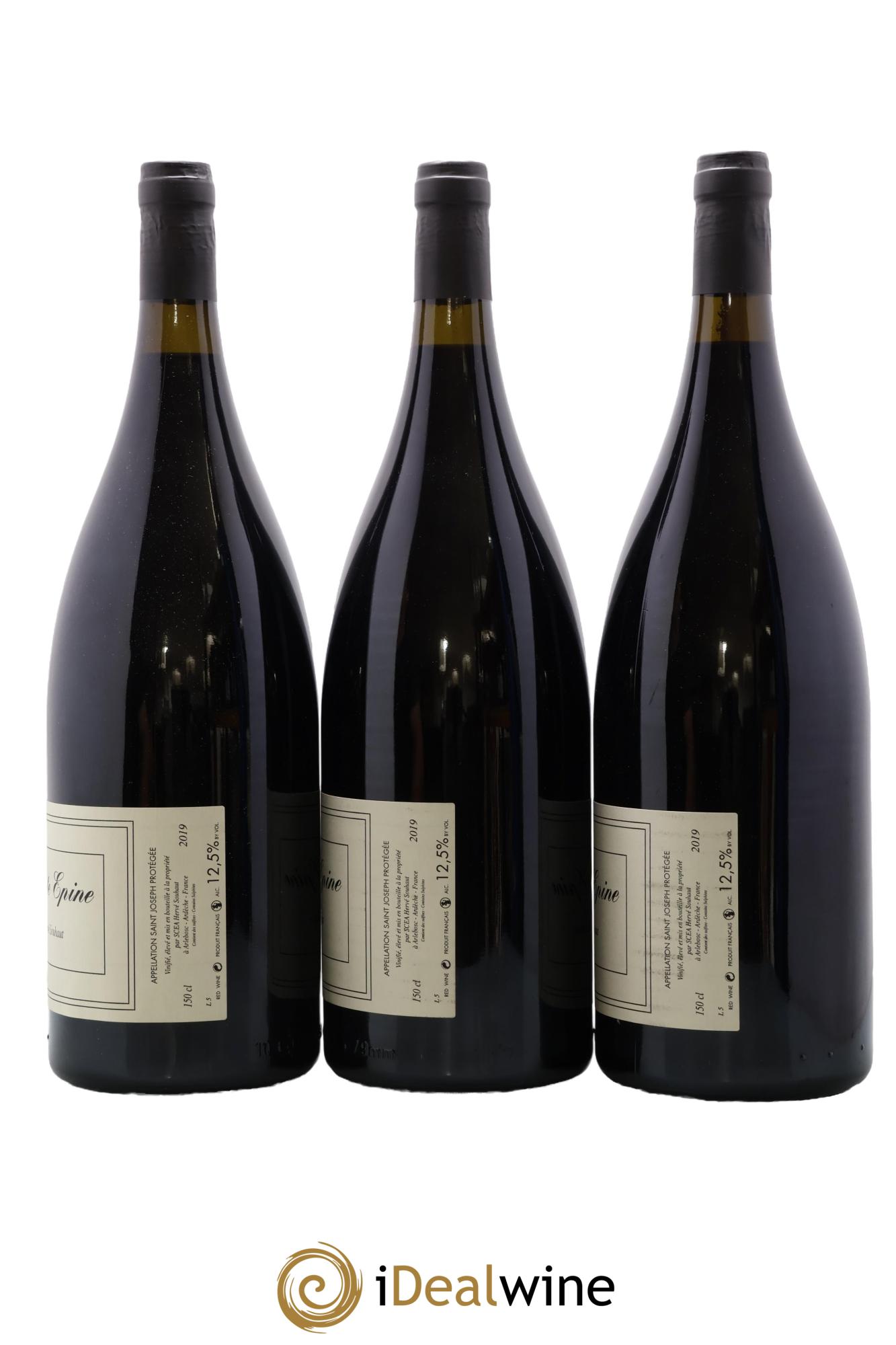 Saint-Joseph Sainte Epine Hervé Souhaut - Domaine Romaneaux-Destezet 2019 - Lot of 3 magnums - 1