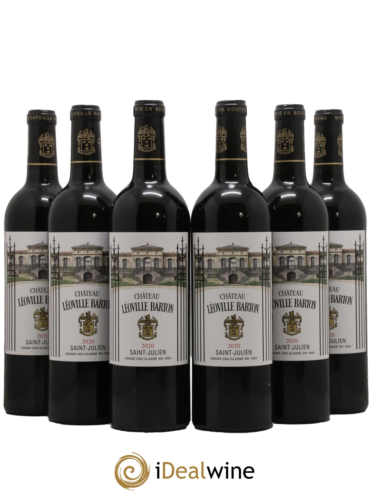 Château Léoville Barton 2ème Grand Cru Classé 2020 - Lot de 6 bouteilles - 0