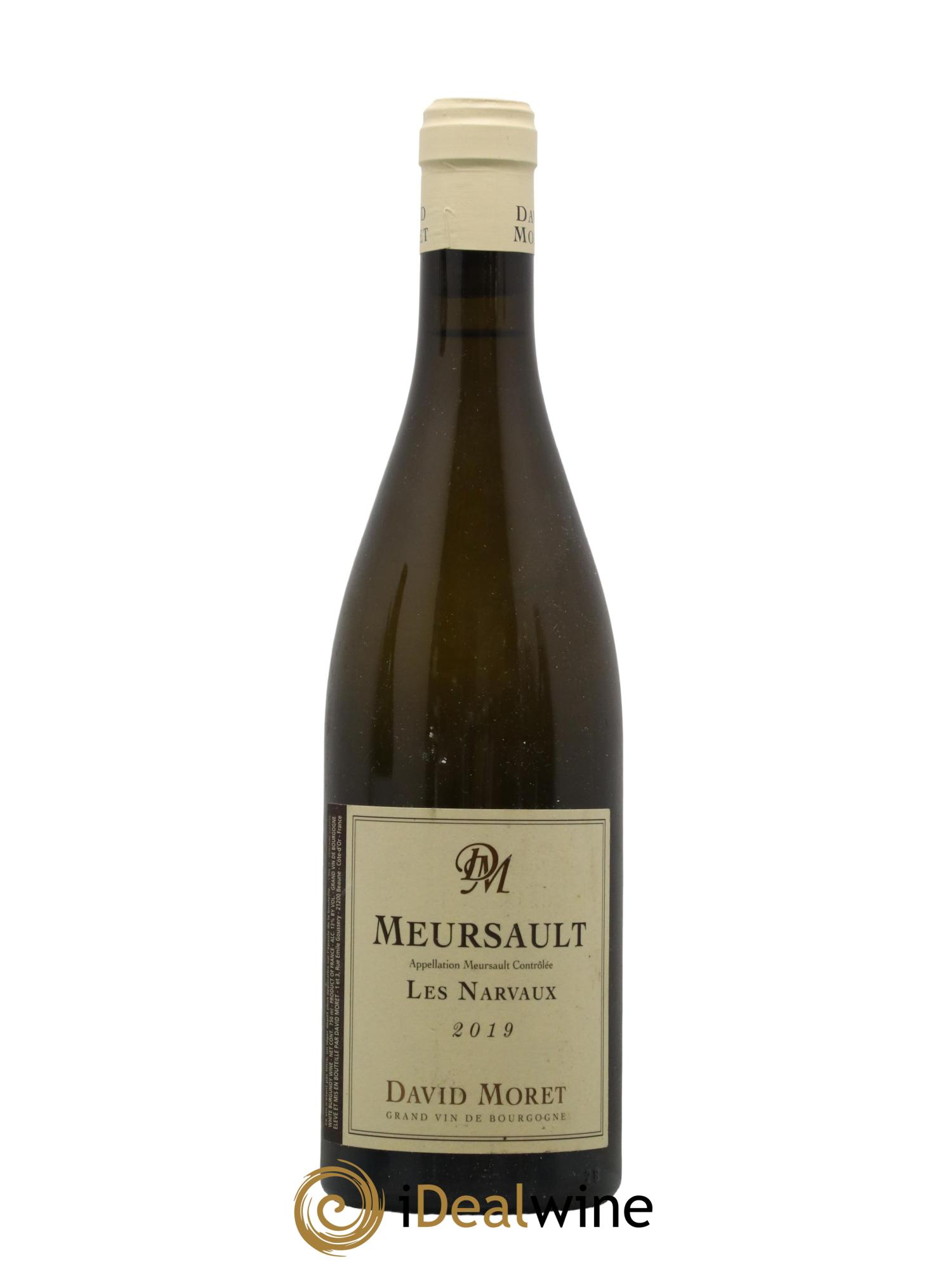 Meursault Les Narvaux David Moret (Domaine) 2019 - Lot of 1 bottle - 0