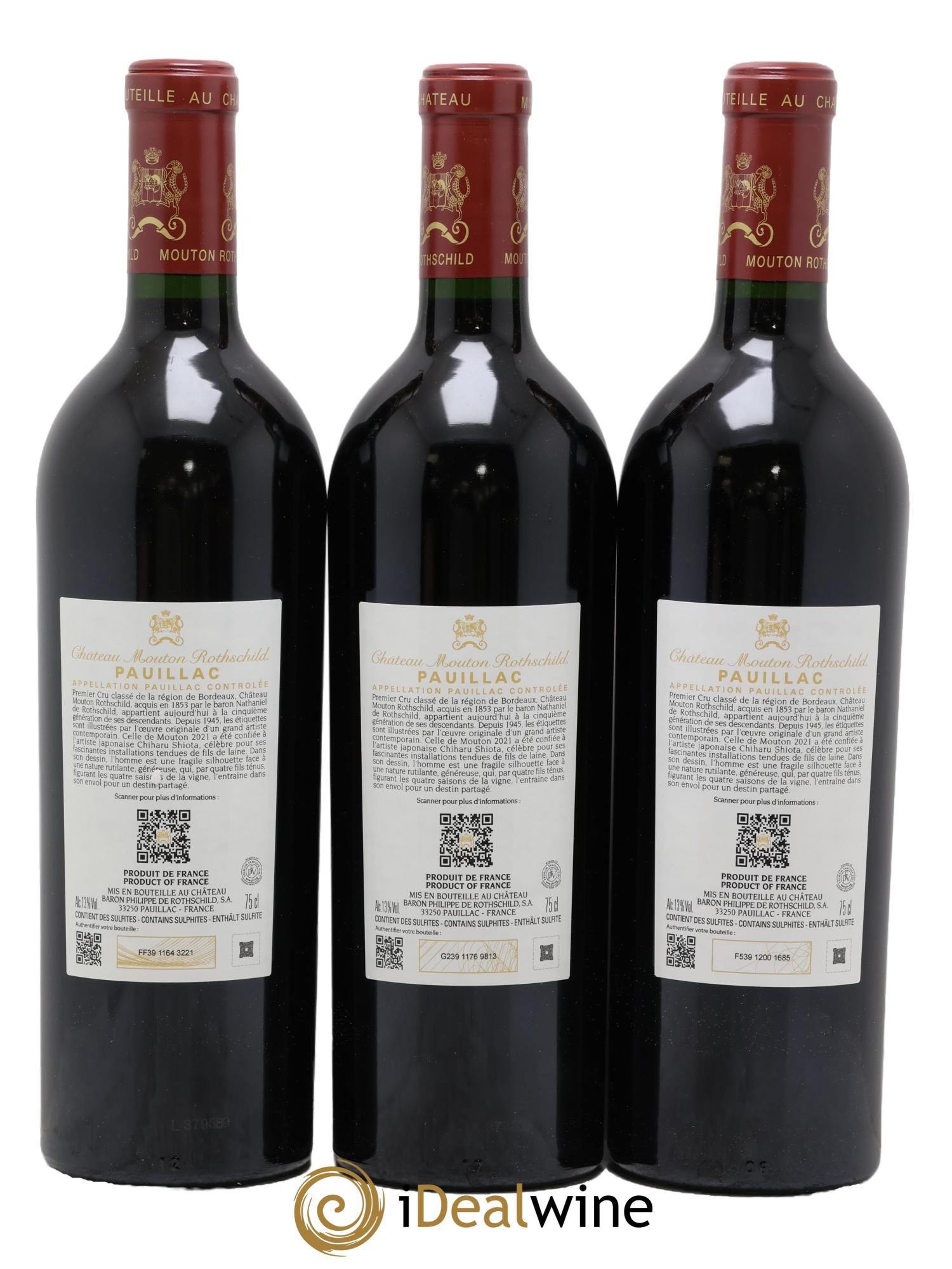 Château Mouton Rothschild 1er Grand Cru Classé 2021 - Lotto di 6 bottiglie - 4