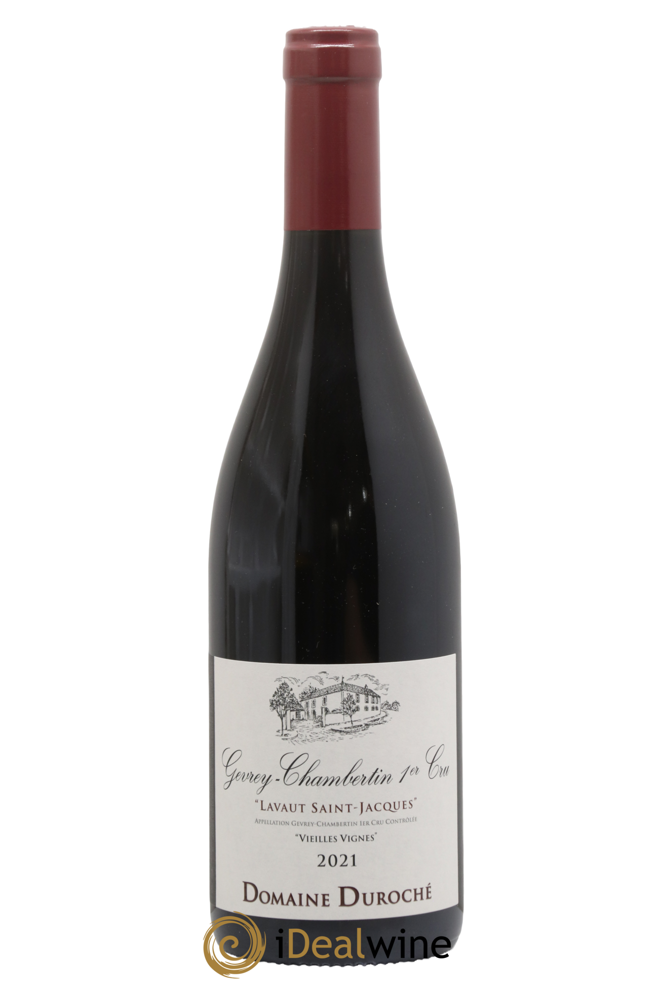 Gevrey-Chambertin 1er Cru Lavaut Saint Jacques Vieilles Vignes Domaine Duroché 2021 - Lot de 1 bouteille - 0
