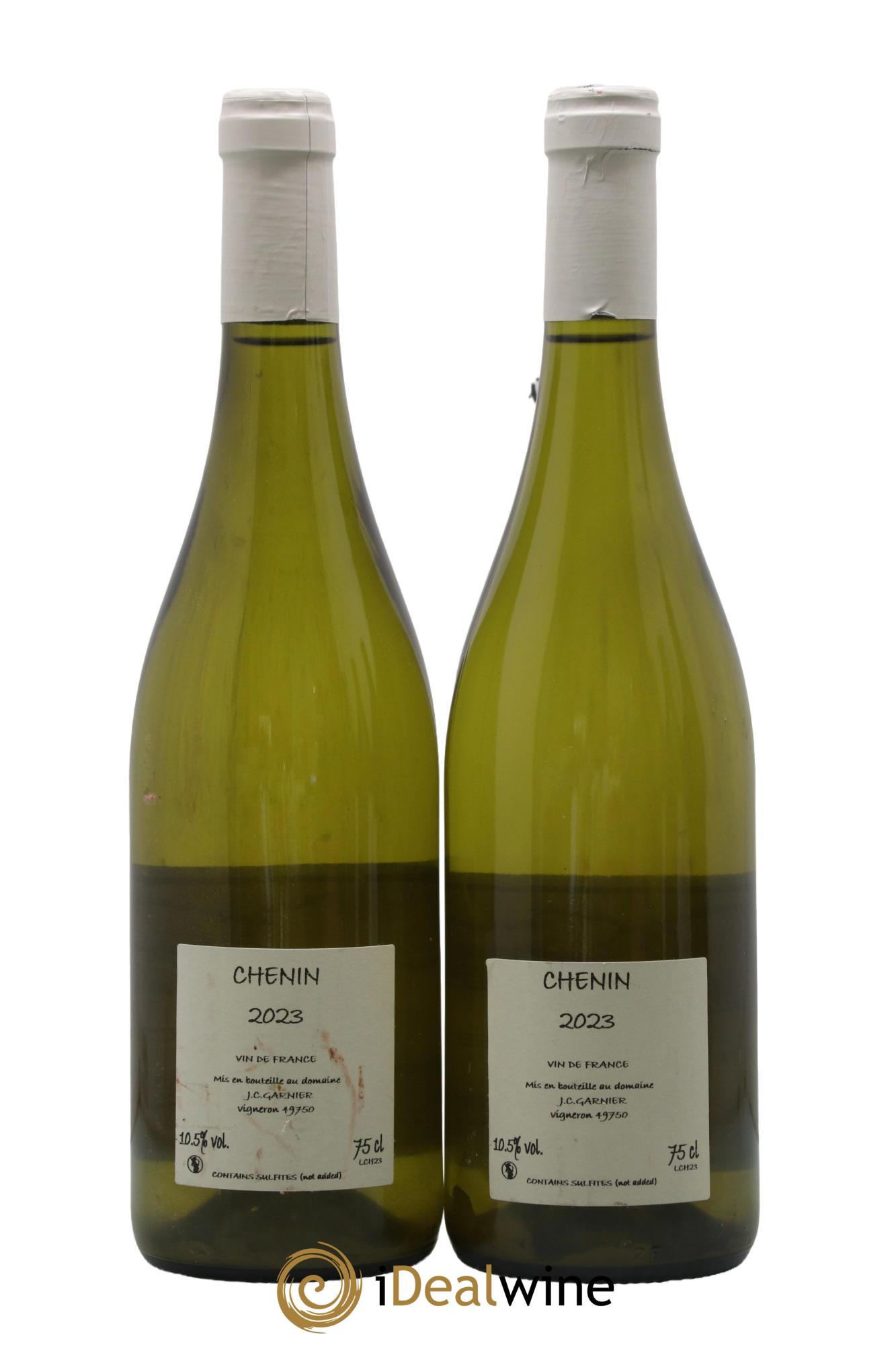Vin de France Chenin Jean-Christophe Garnier 2023 - Lot de 2 bouteilles - 1