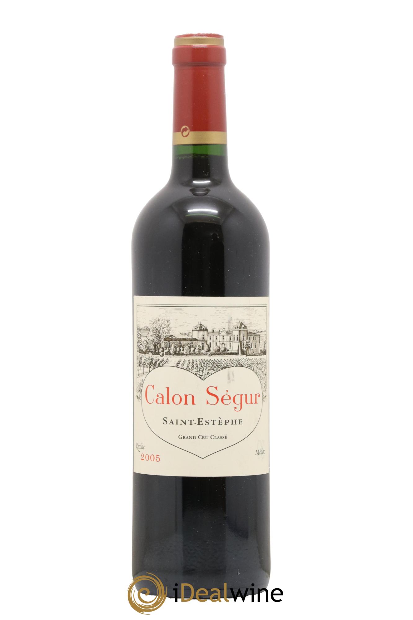Château Calon Ségur 3ème Grand Cru Classé 2005 - Lot de 1 bouteille - 0