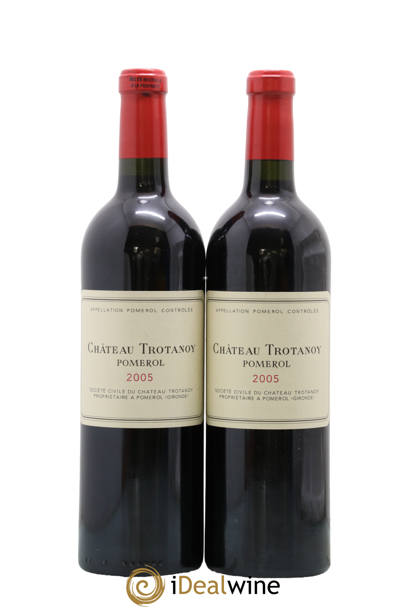 Château Trotanoy 2005 - Lot de 2 bouteilles - 0