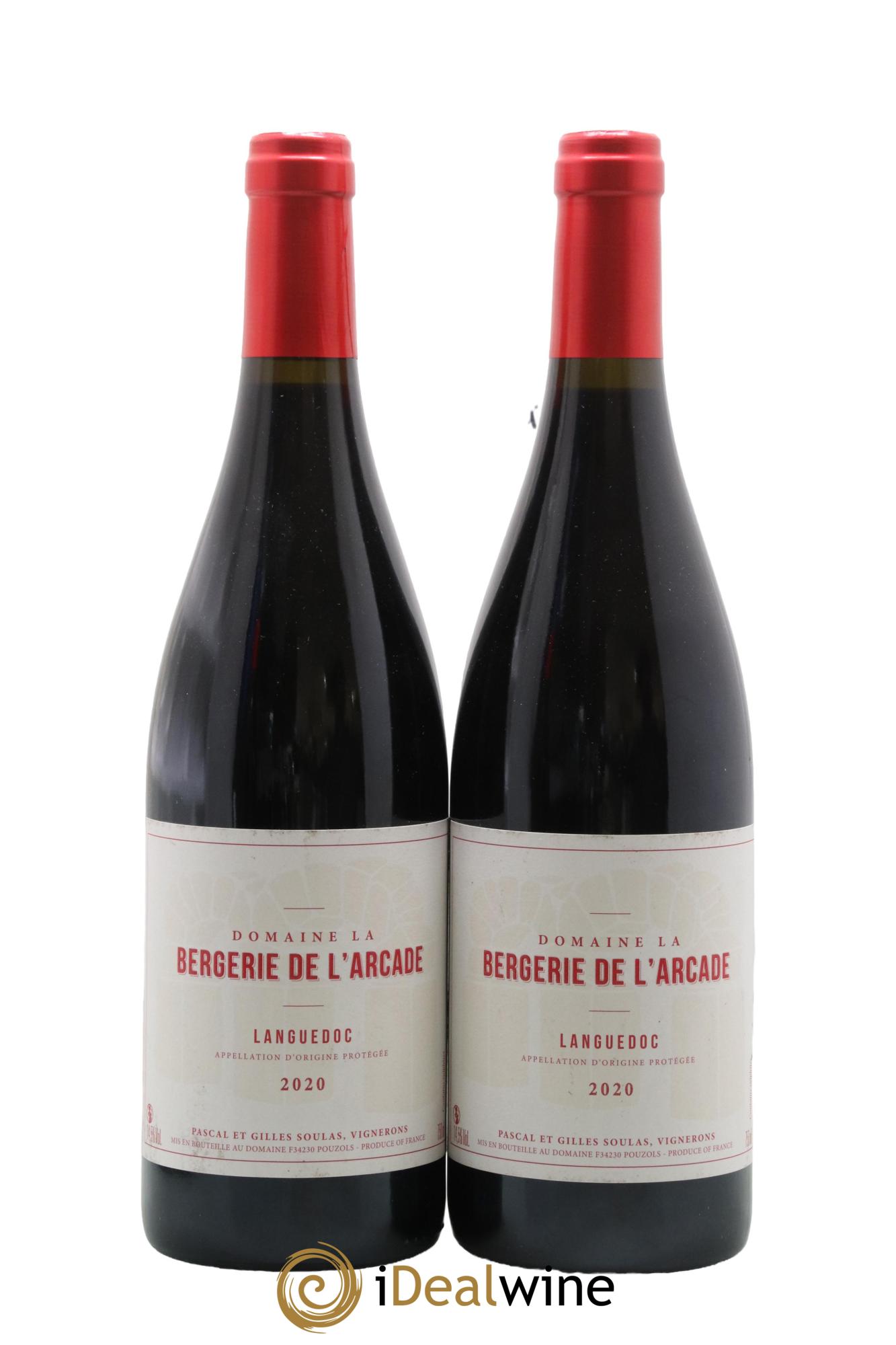 Languedoc La Bergerie de l'Arcade (Domaine) 2020 - Lotto di 2 bottiglie - 0