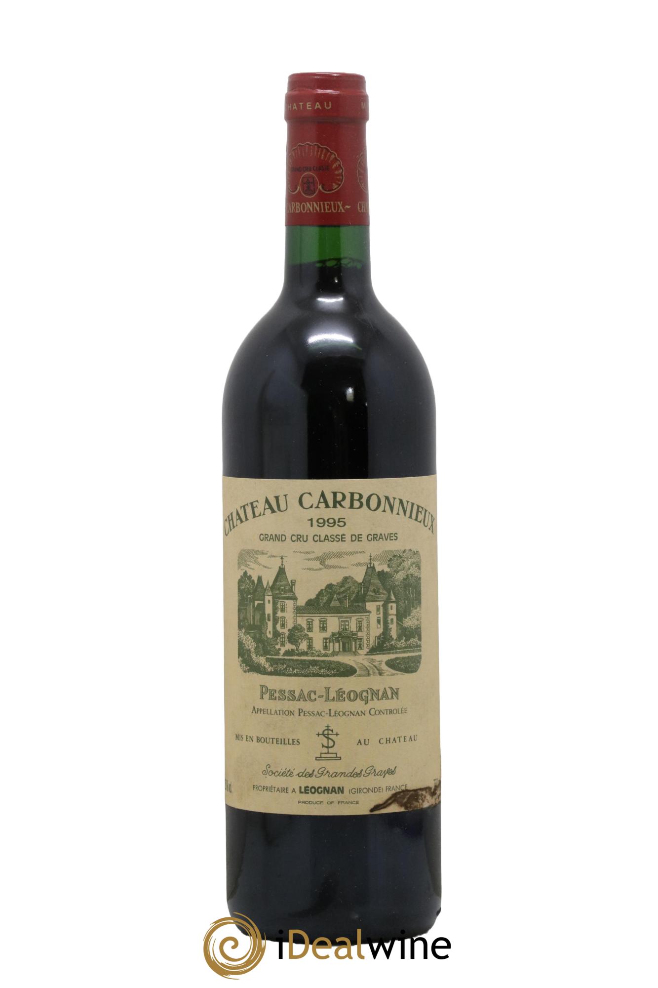 Château Carbonnieux Cru Classé de Graves 1995 - Lot de 1 bouteille - 0