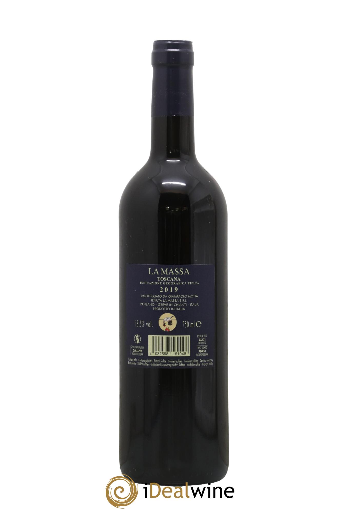 Toscana IGT La Massa 2019 - Lot de 1 bouteille - 1