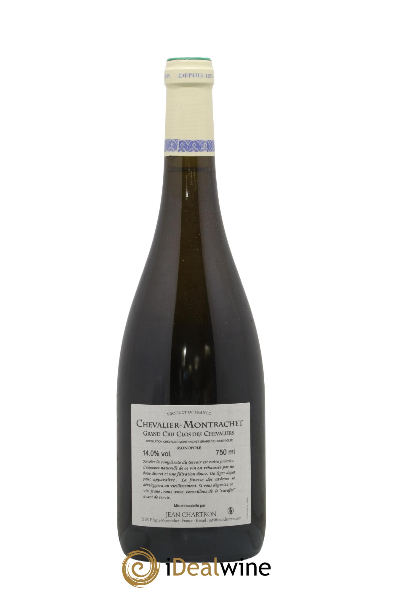 Chevalier-Montrachet Grand Cru Clos des Chevaliers Jean Chartron (Domaine) 2019 - Lot de 1 bouteille - 1