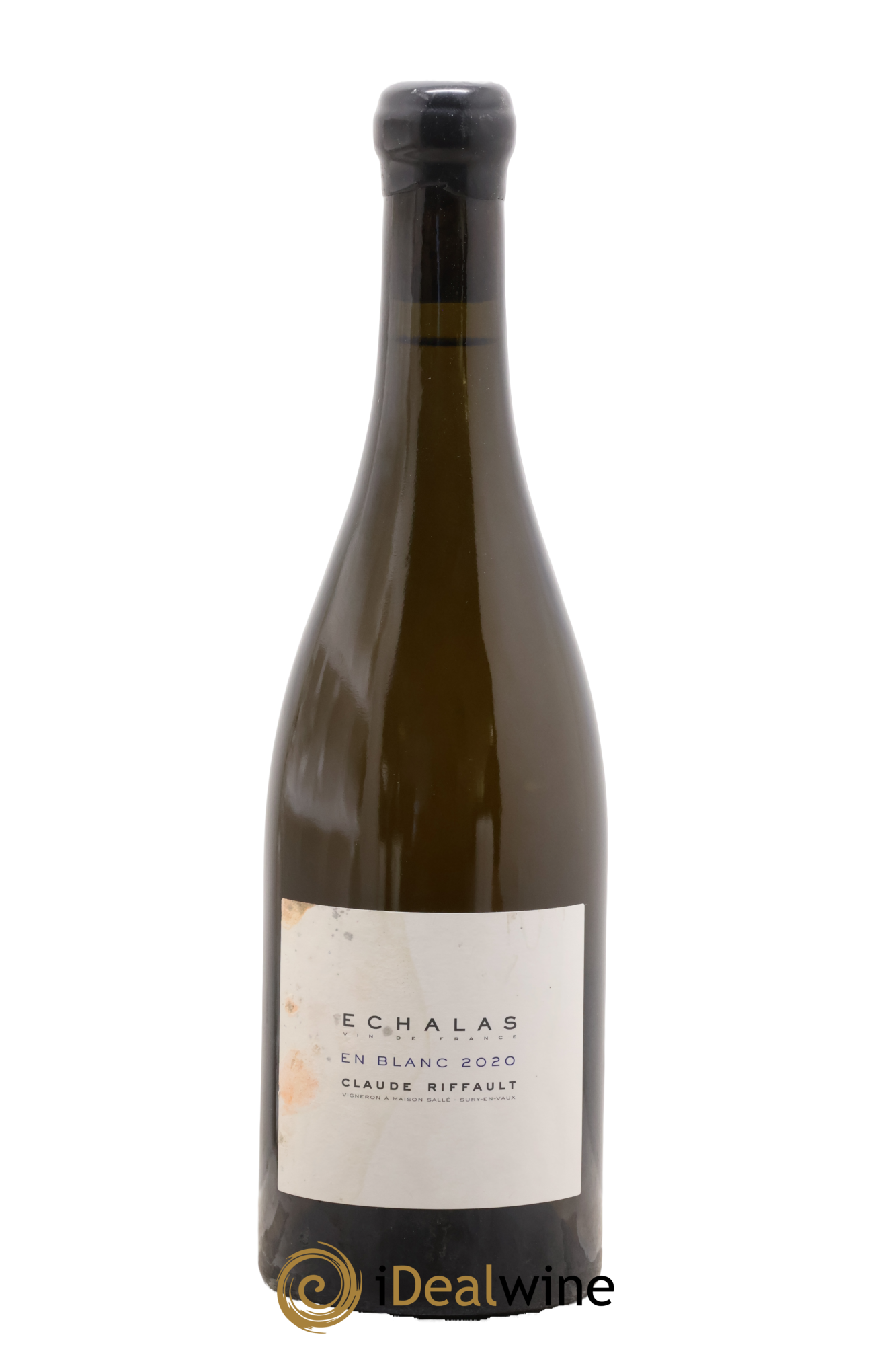 Vin de France Echalas En Blanc Claude Riffault 2020 - Lot de 1 bouteille - 0