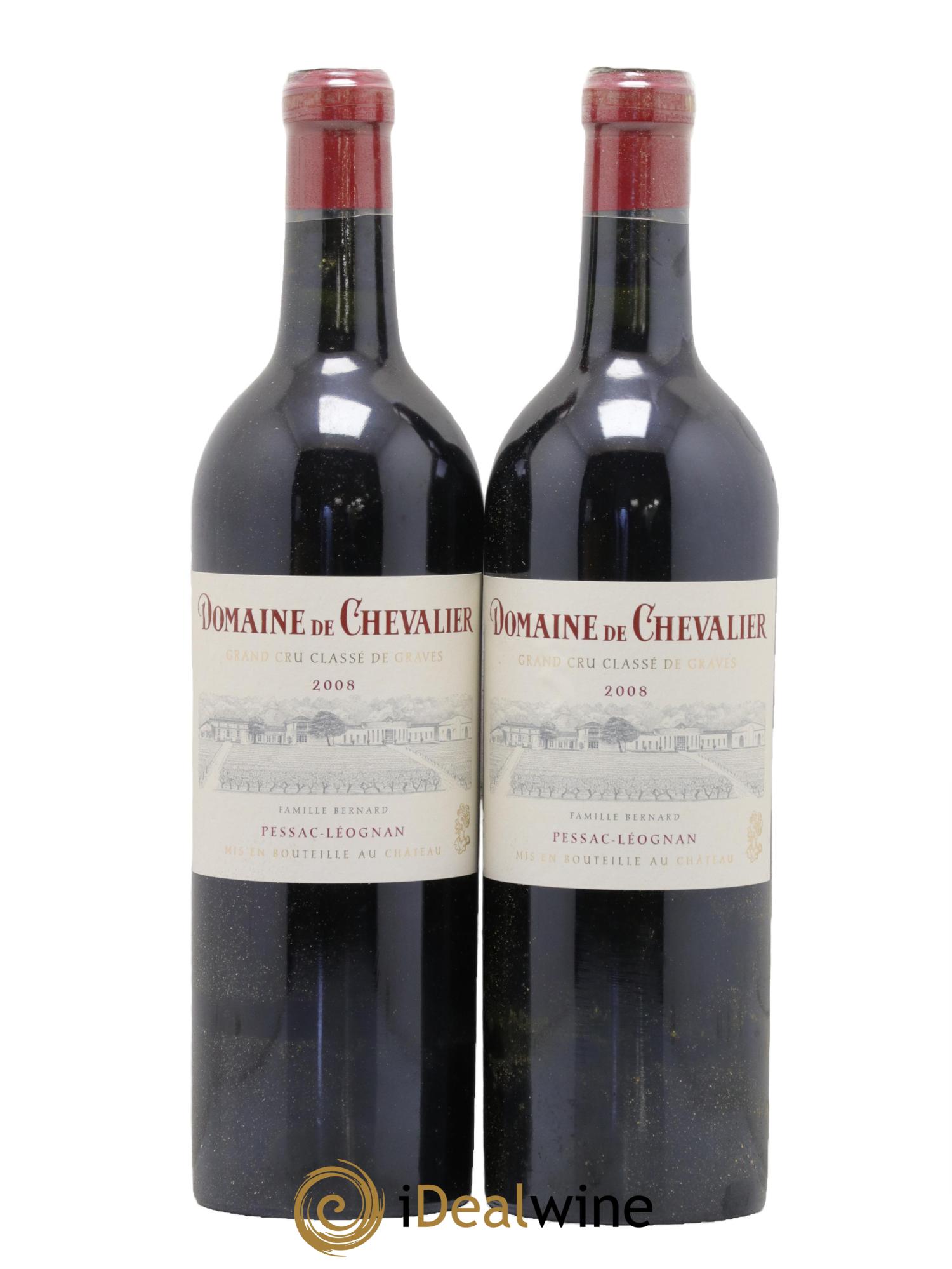 Domaine de Chevalier Cru Classé de Graves 2008 - Lot de 2 bouteilles - 0