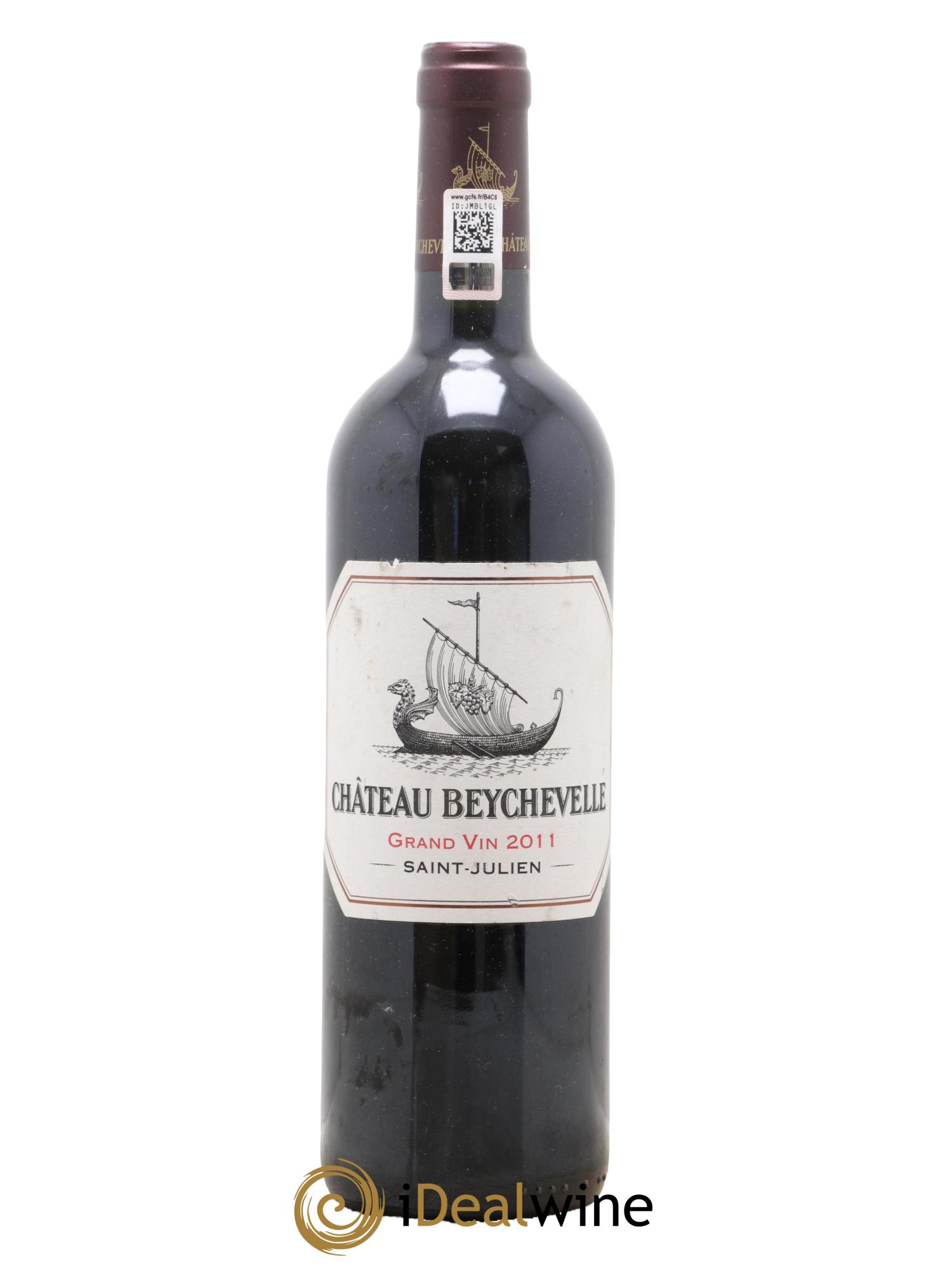 Château Beychevelle 4ème Grand Cru Classé 2011 - Lot de 1 bouteille - 0