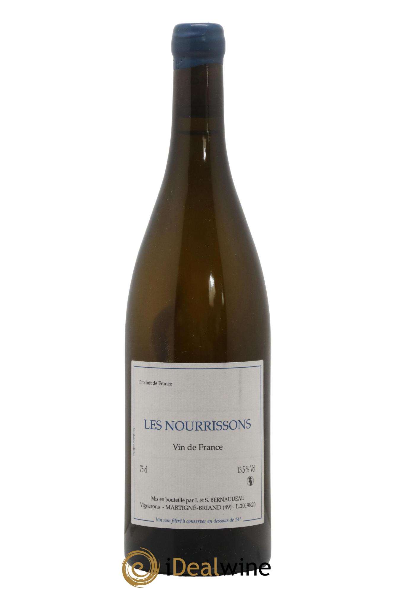 Vin de France Les Nourrissons Stéphane Bernaudeau 2019 - Lot de 1 bouteille - 0