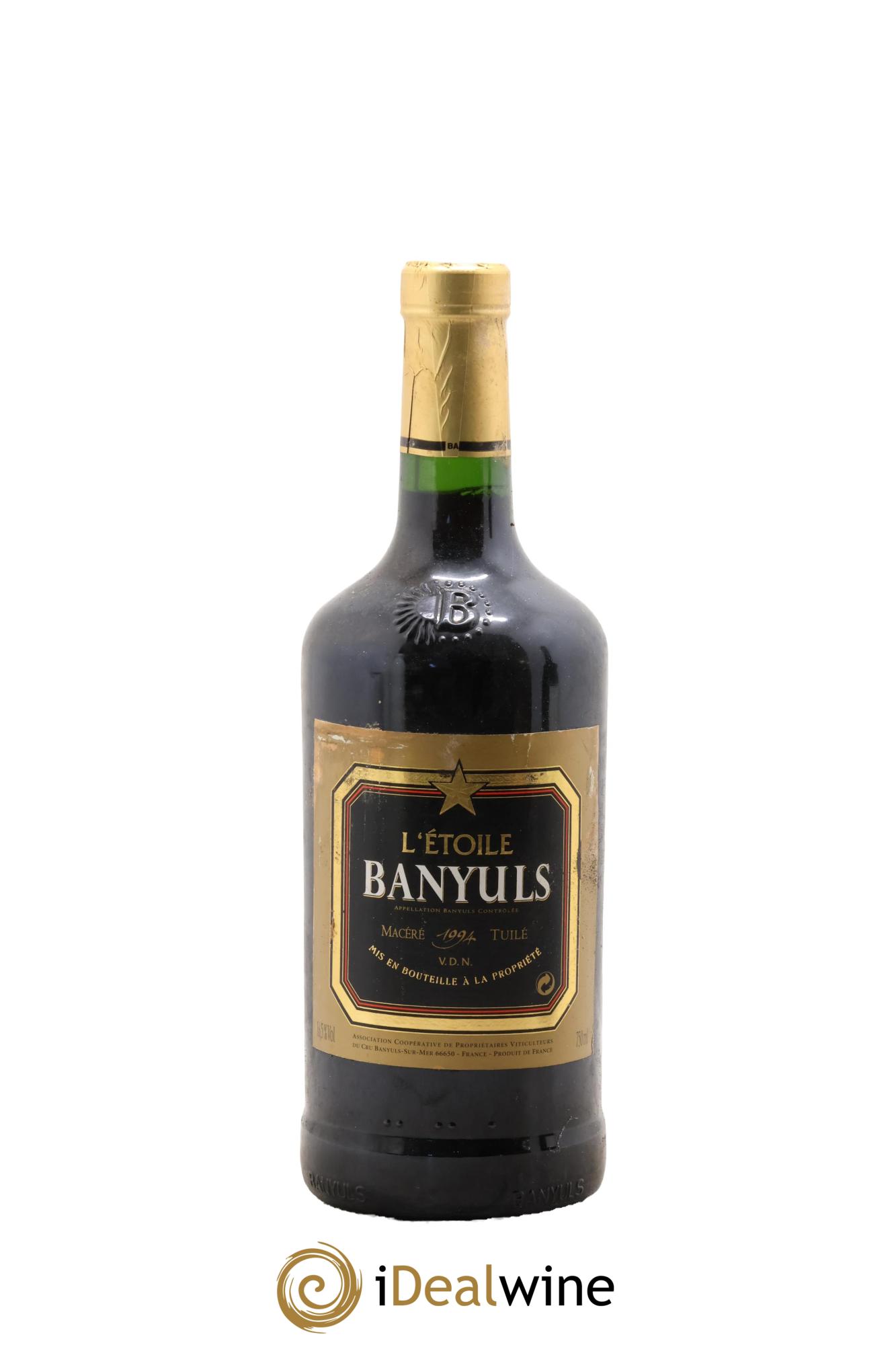 Banyuls Etoile 1994 - Lot de 1 bouteille - 0