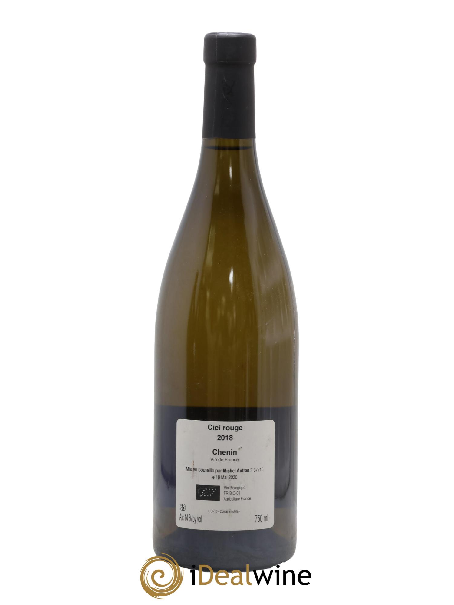 Vin de France Ciel Rouge Michel Autran 2018 - Lot of 1 bottle - 1