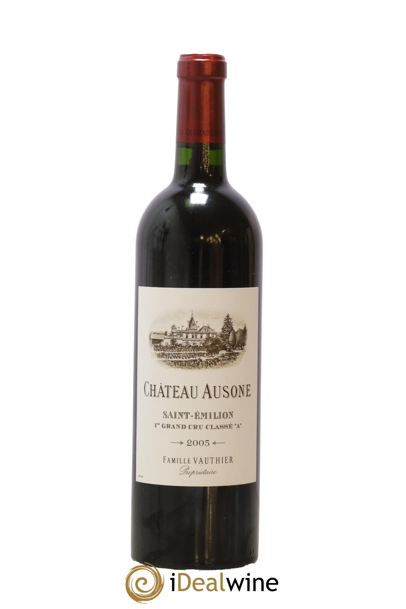 Château Ausone 1er Grand Cru Classé A 2005 - Lot de 1 bouteille - 0