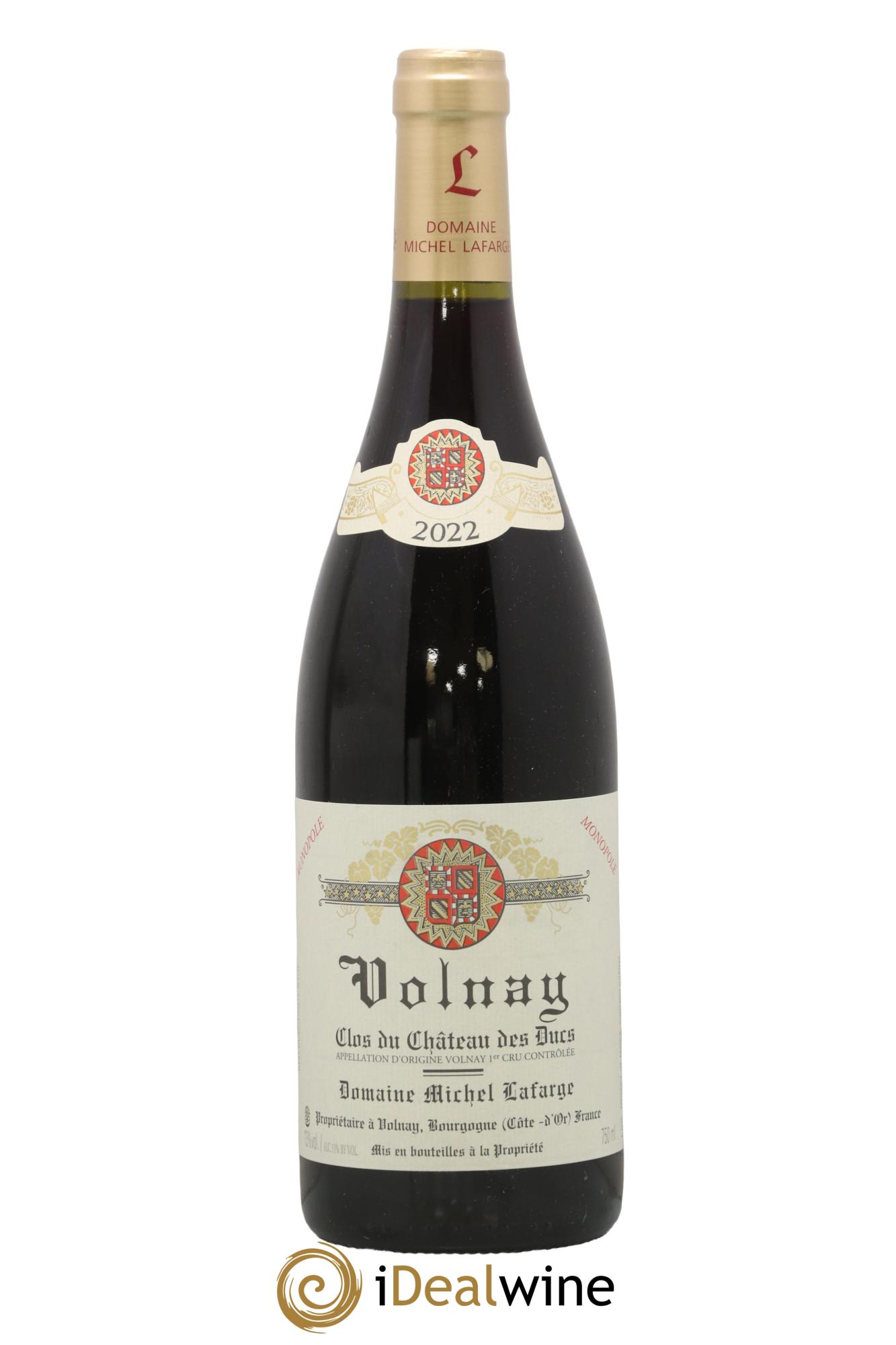 Volnay 1er Cru Clos du Château des Ducs Lafarge (Domaine) 2022 - Lot de 1 bouteille - 0