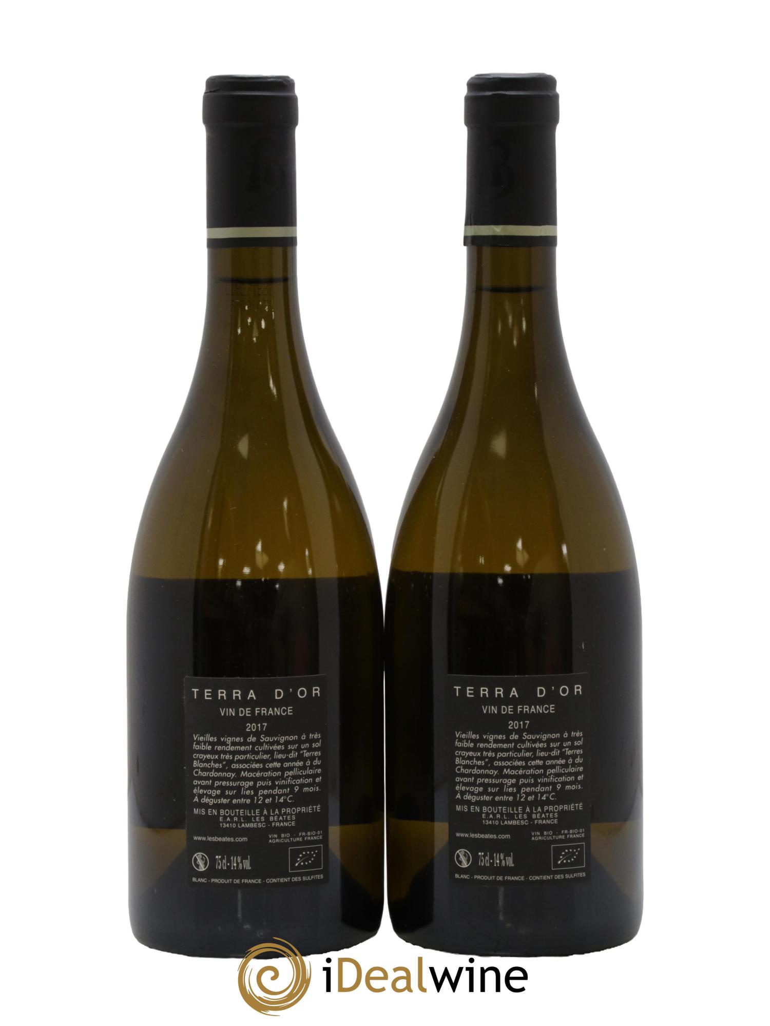 Vin de France Terra d'Or Les Béates 2017 - Lot de 2 bouteilles - 1