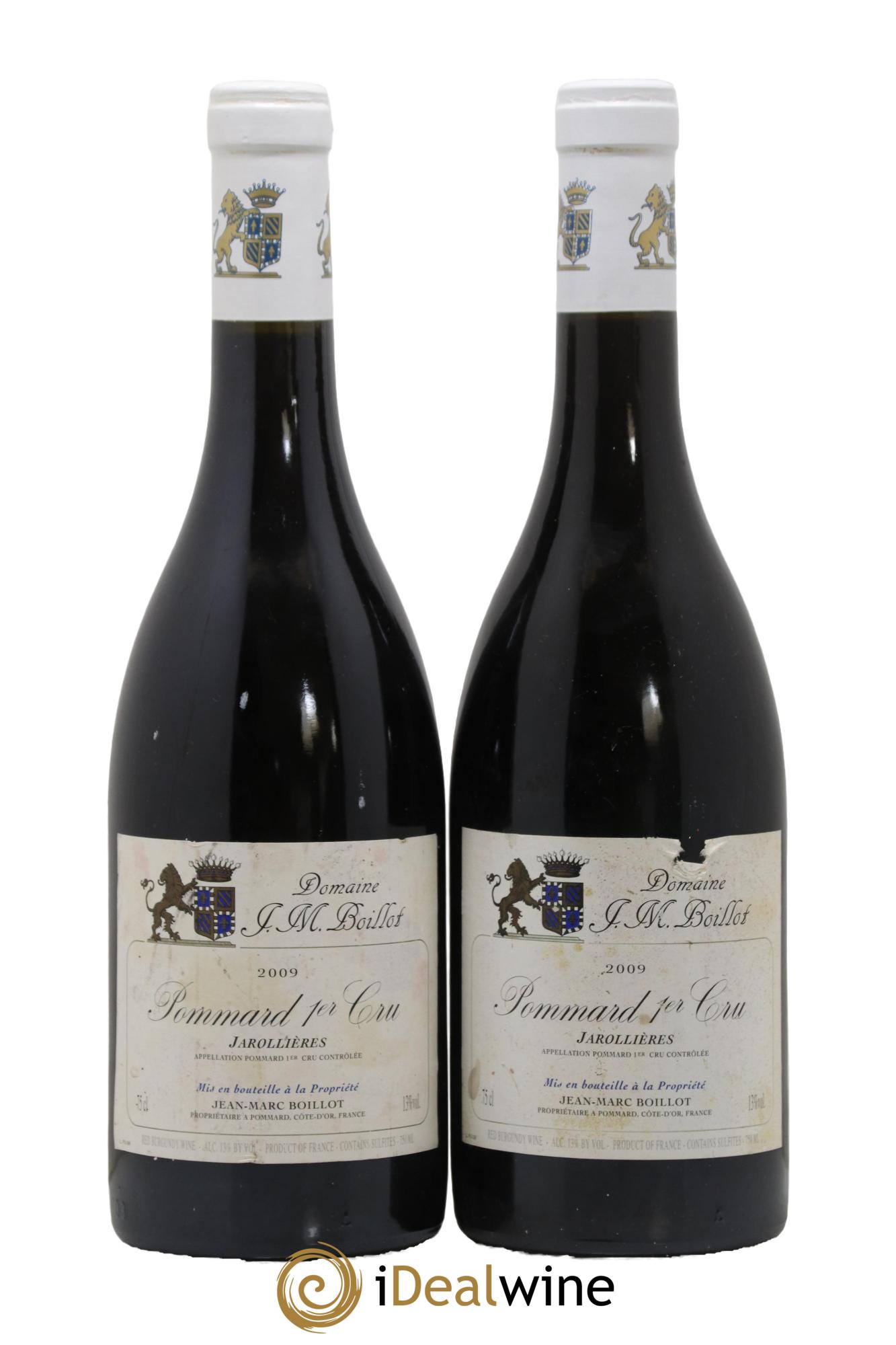 Pommard 1er Cru Jarollières Jean-Marc Boillot 2009 - Lot de 2 bouteilles - 0