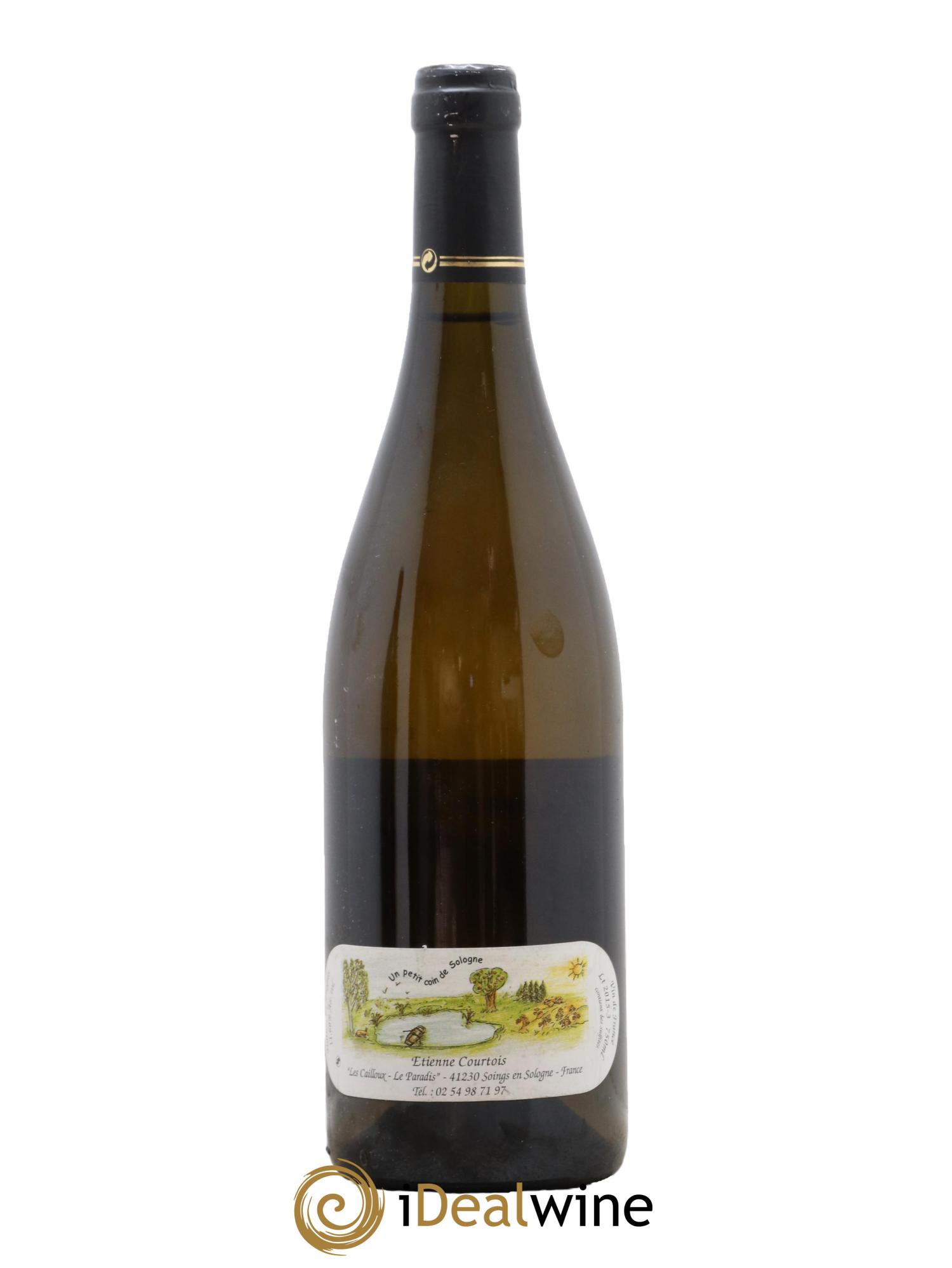 Vin de France Plume D Ange Etienne Courtois 2015 - Lot de 1 bouteille - 1