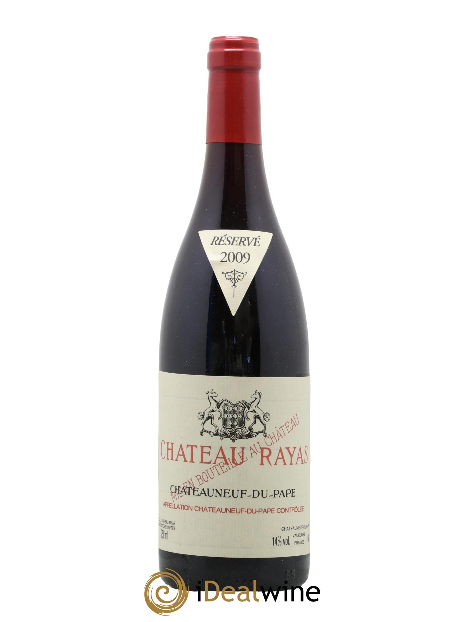 Châteauneuf-du-Pape Château Rayas Emmanuel Reynaud 2009 - Lot de 1 bouteille - 0