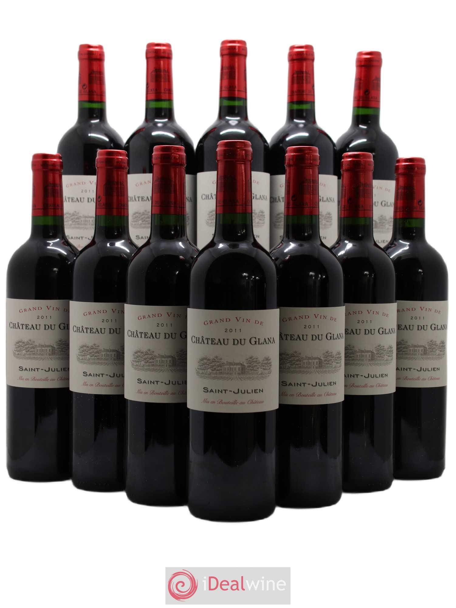 Château du Glana 2011 - Lot de 12 bouteilles - 0
