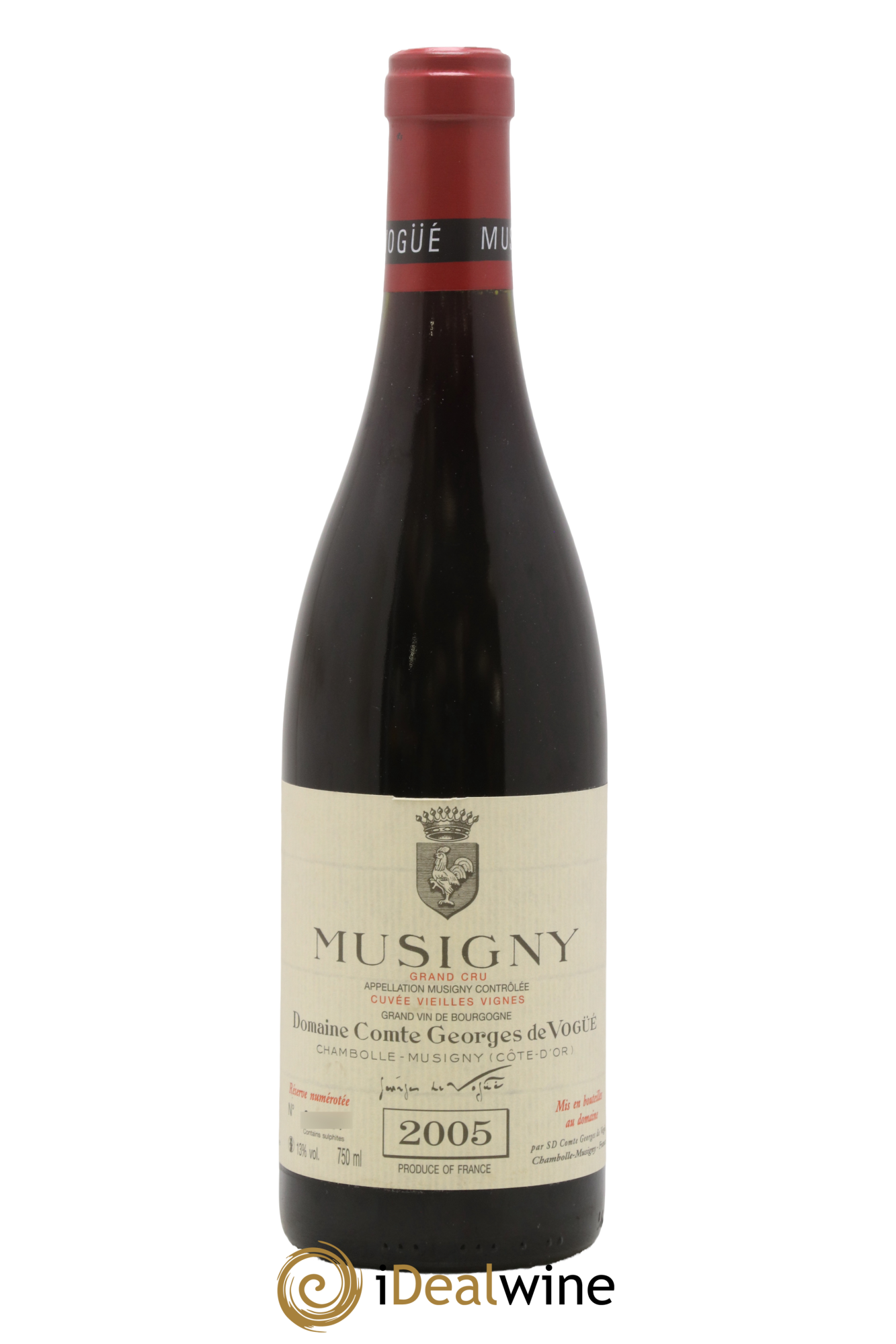 Musigny Grand Cru Cuvée Vieilles Vignes Comte Georges de Vogüé 2005 - Lotto di 1 bottiglia - 0