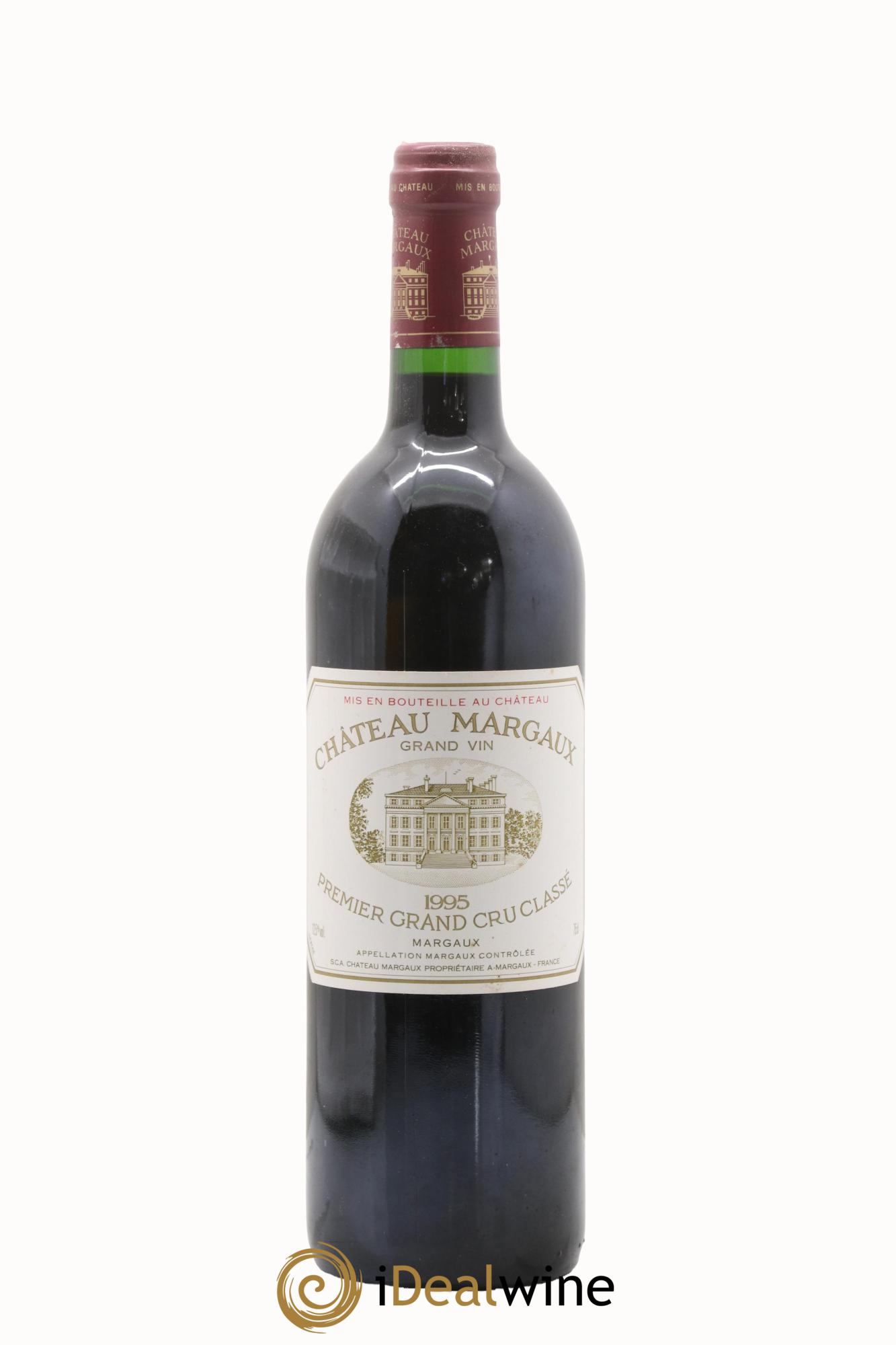 Château Margaux 1er Grand Cru Classé 1995 - Lot de 1 bouteille - 0