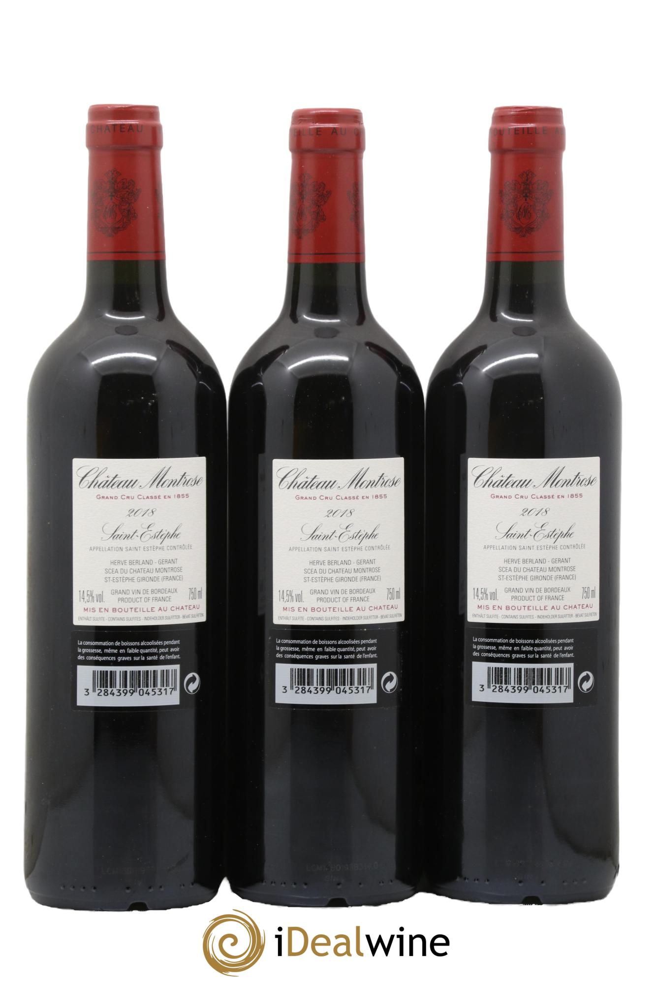 Château Montrose 2ème Grand Cru Classé 2018 - Posten von 6 Flaschen - 4