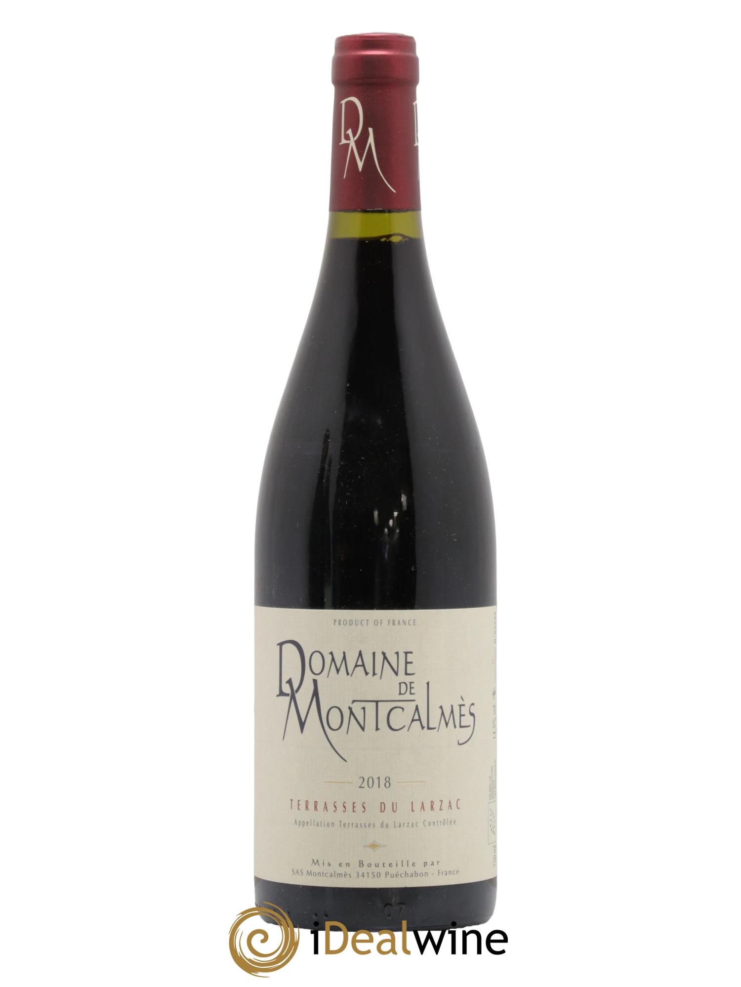 Terrasses du Larzac Domaine de Montcalmès Frédéric Pourtalié 2018 - Lot de 1 bouteille - 0
