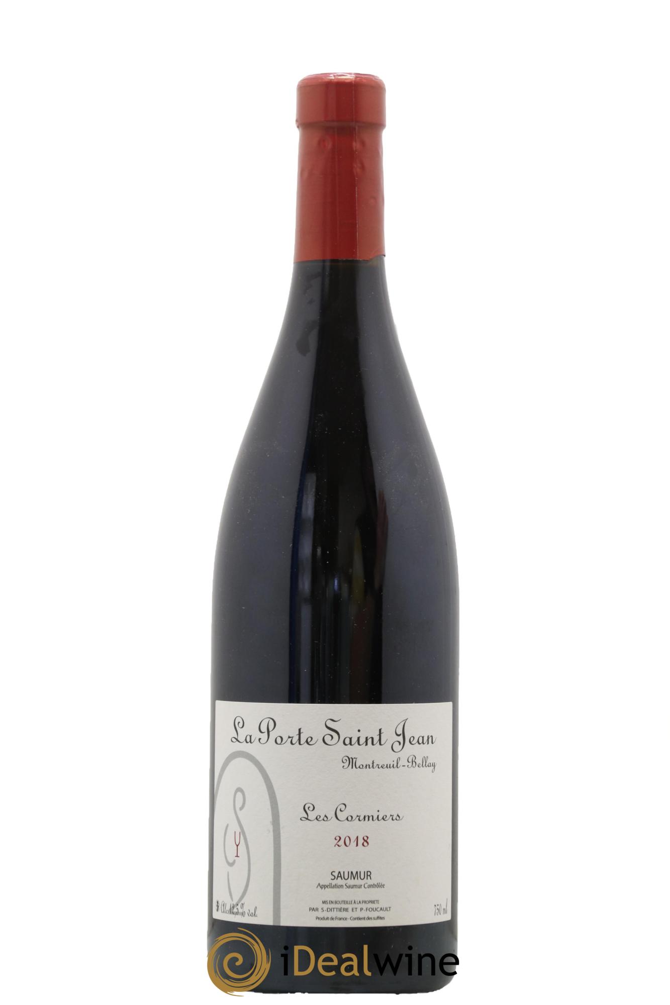Saumur Les Cormiers La Porte Saint Jean 2018 - Lot de 1 bouteille - 0
