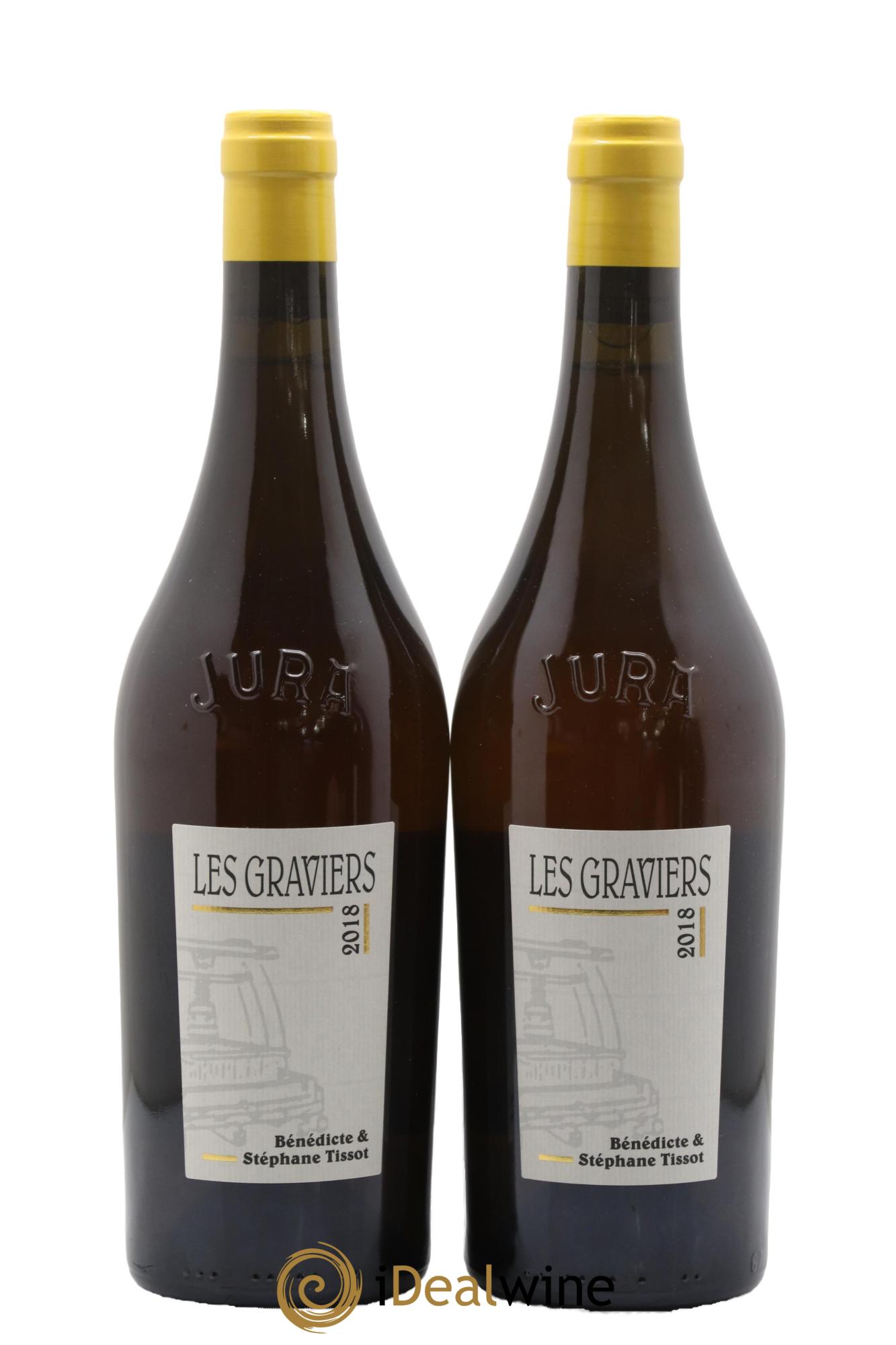Arbois Chardonnay Les Graviers Bénédicte et Stéphane Tissot 2018 - Lot de 2 bouteilles - 0