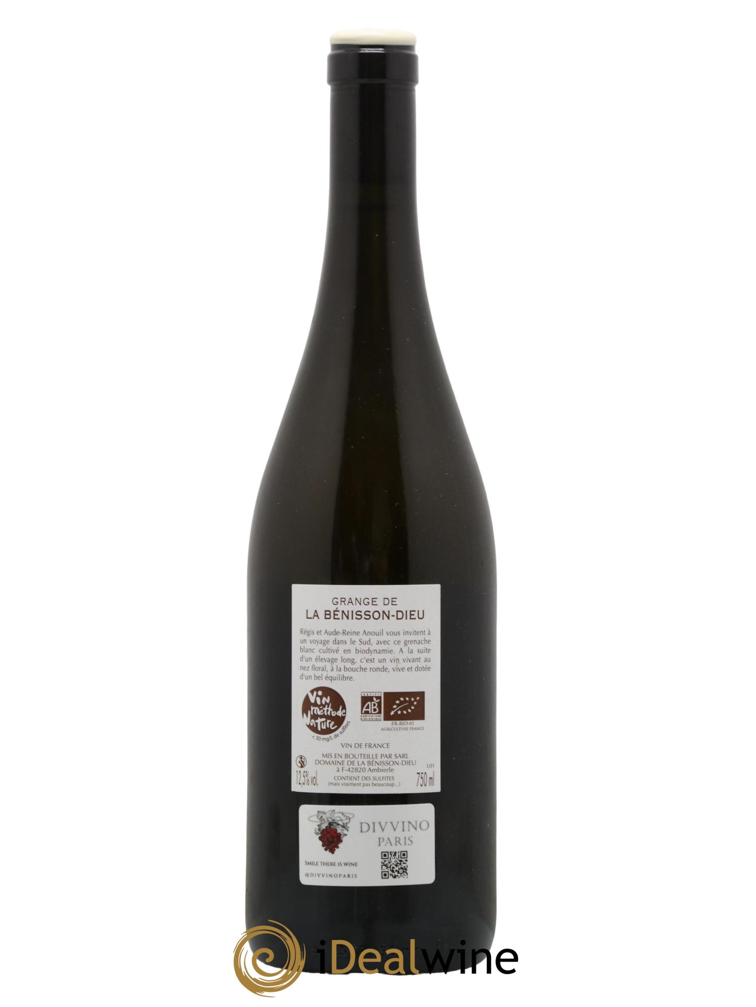 Vin de France Grange De La Benisson-Dieu 2022 - Lot de 1 bouteille - 1