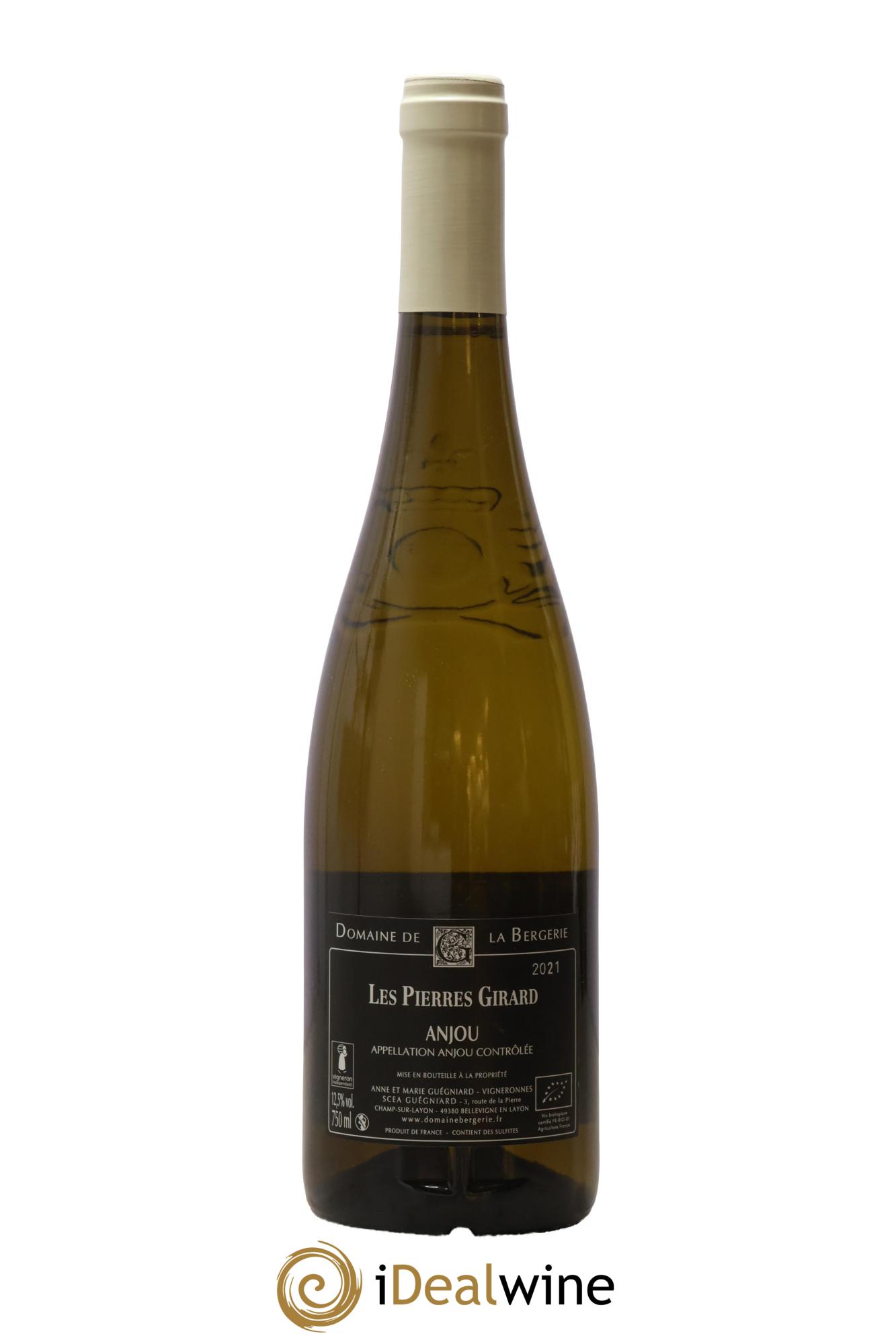 Anjou Les Pierres Girard Domaine de la Bergerie 2021 - Lot de 1 bouteille - 1