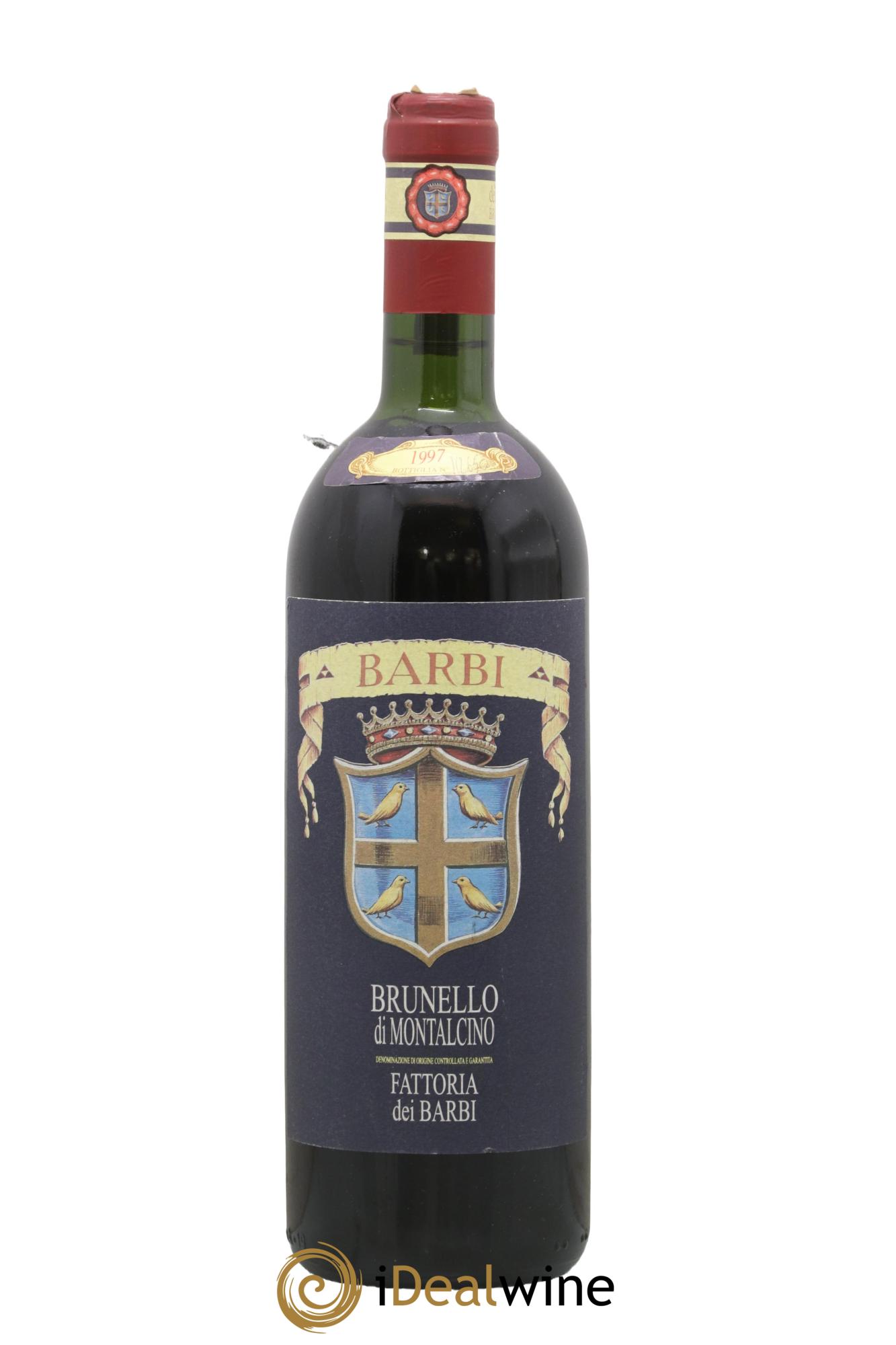 Brunello di Montalcino DOCG Fattoria dei Barbi 1997 - Lotto di 1 bottiglia - 0