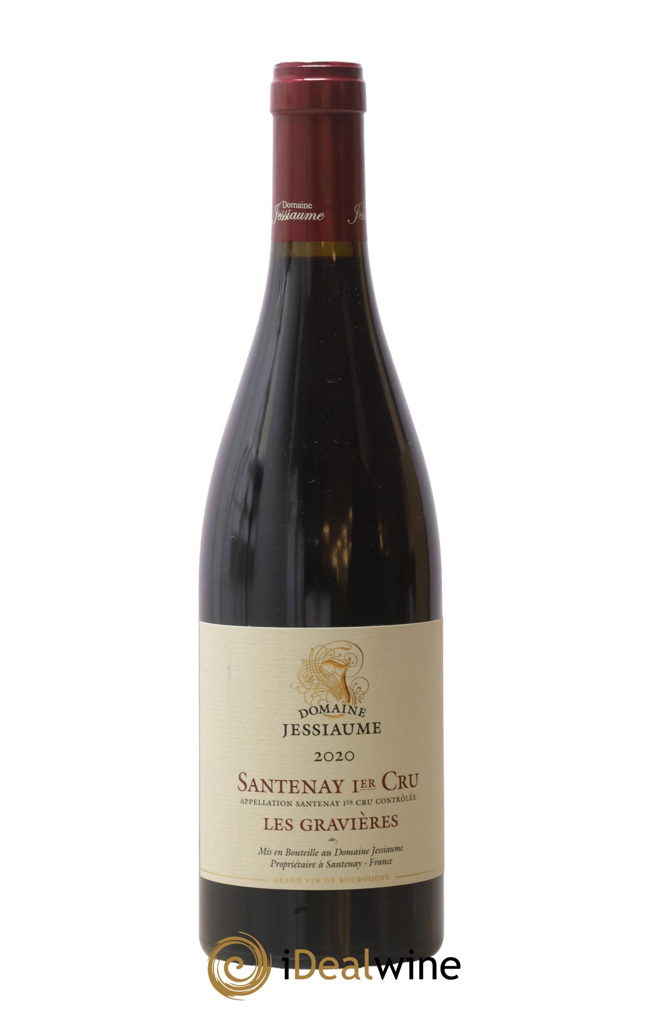 Santenay 1er Cru Les Gravières Domaine Jessiaume 2020 - Lot of 1 bottle - 0