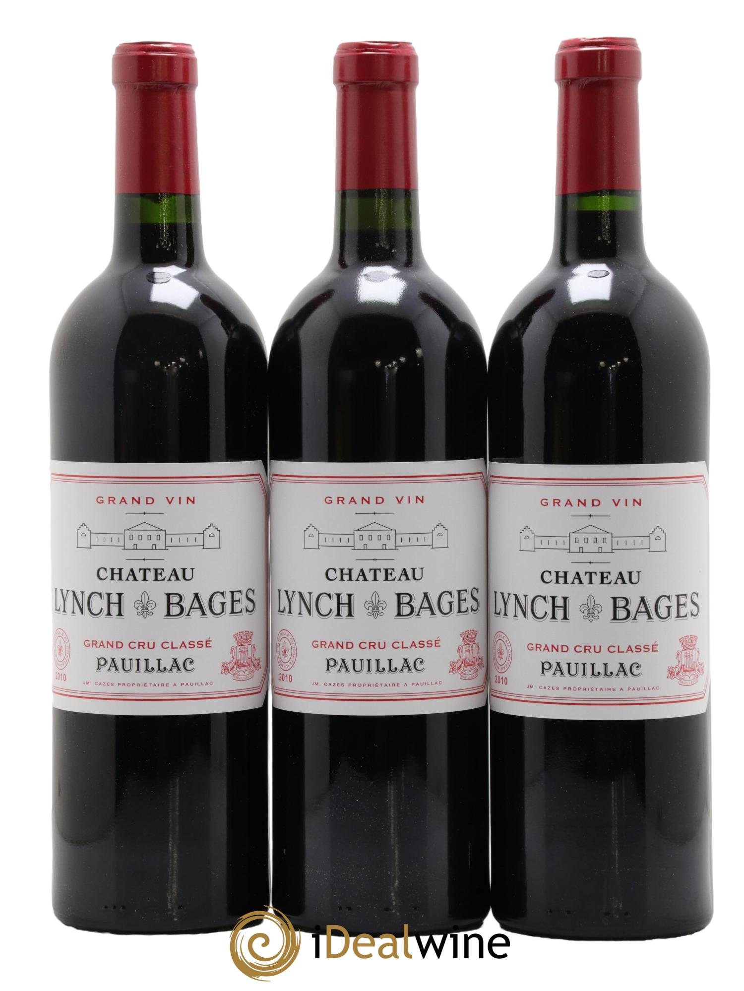 Château Lynch Bages 5ème Grand Cru Classé 2010 - Lotto di 6 bottiglie - 3